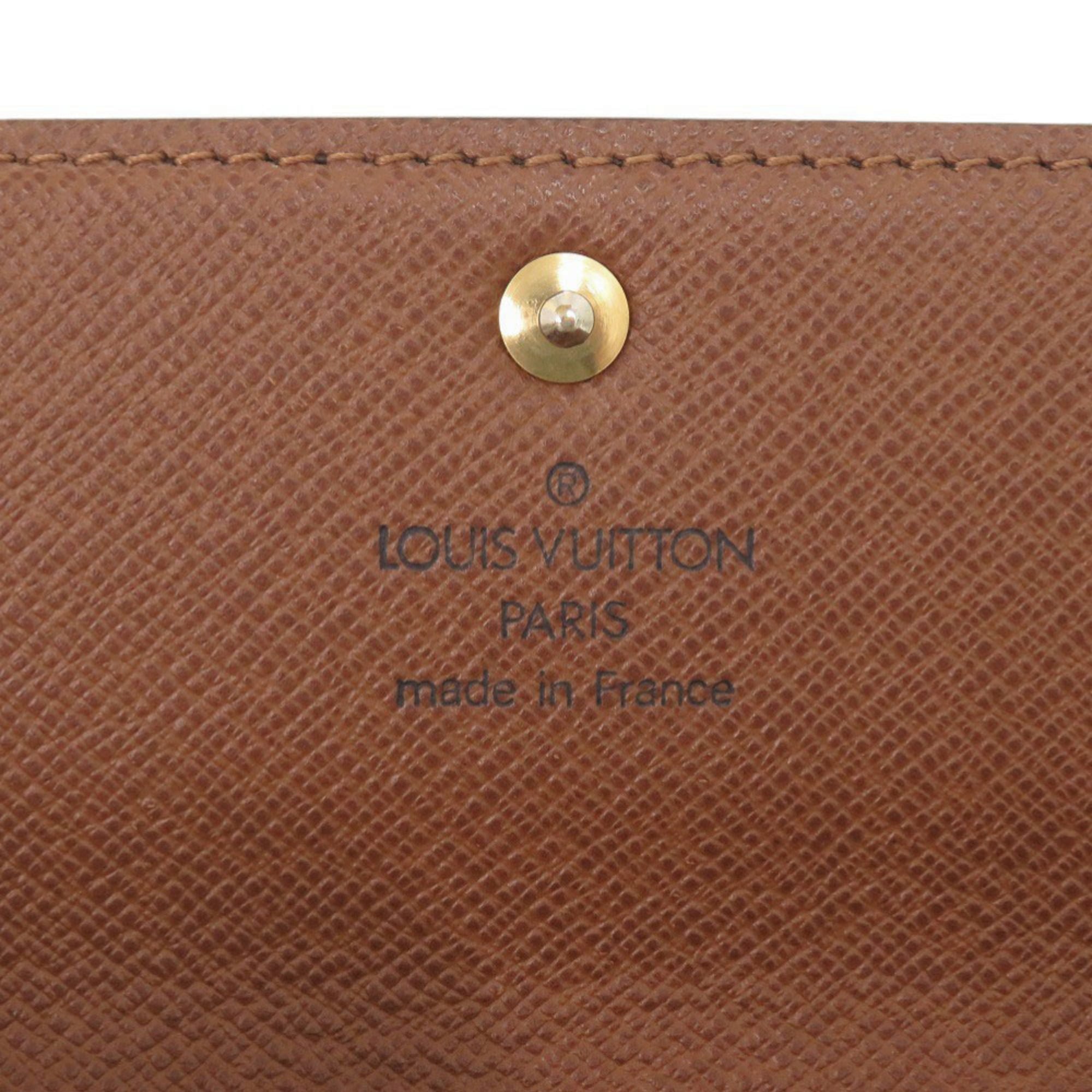 Louis Vuitton Brown Monogram Monogram Long Wallet (Bi-Fold) (Pre-Owned)