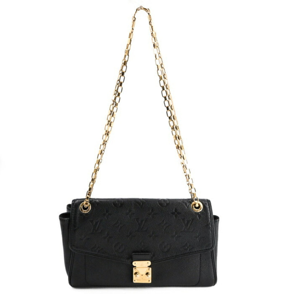 Louis Vuitton Black Noir Monogram Empreinte Handbag Shoulder Bag (Pre-Owned)