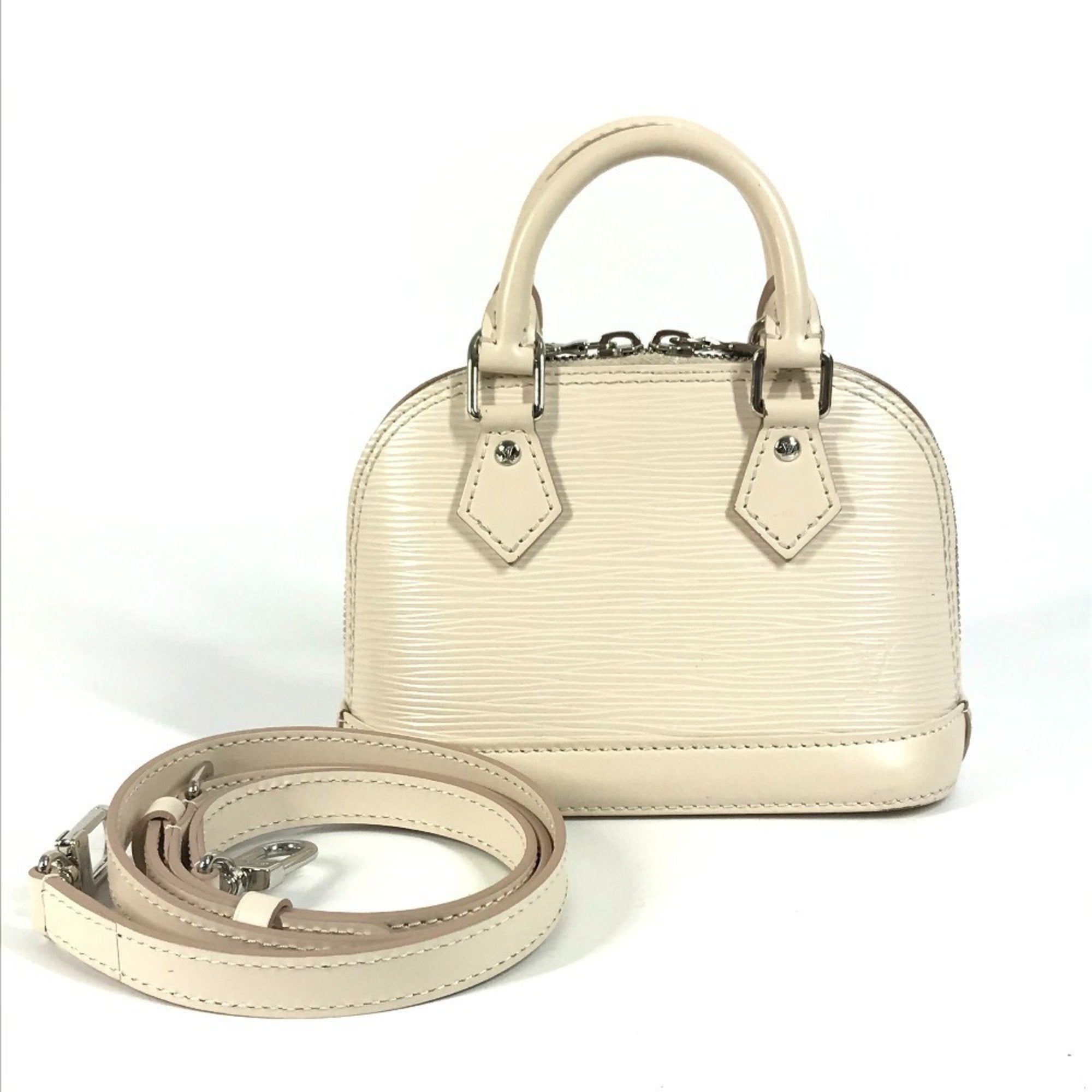 Louis Vuitton Beige Epi Leather Handbag Shoulder Bag (Pre-Owned)