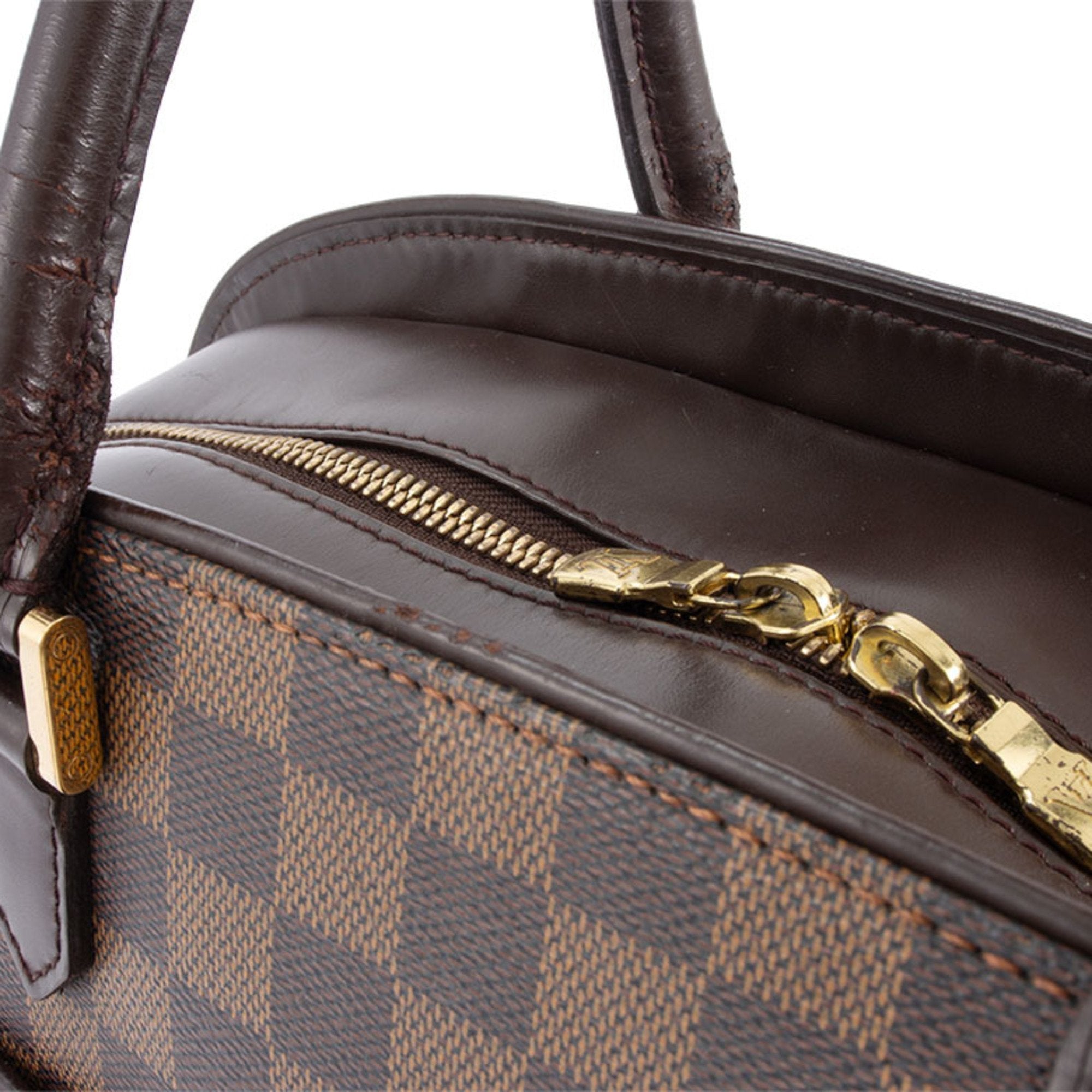 Louis Vuitton Brown Damier Canvas Ebene Damier Canvas Handbag (Pre-Owned)
