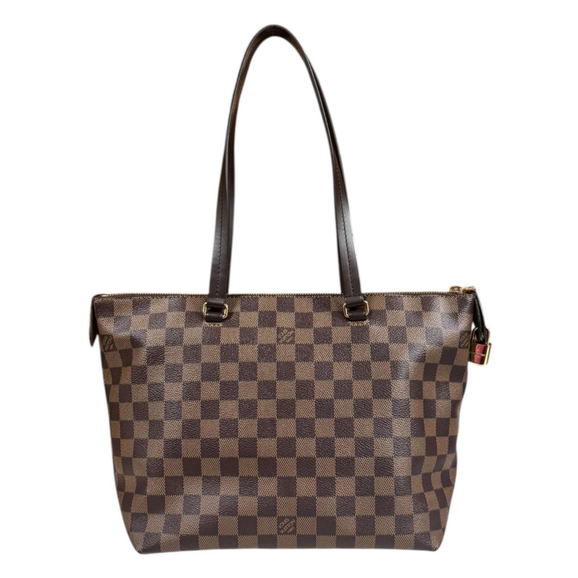 Louis Vuitton Brown Damier Canvas Tote Bag (Pre-Owned)