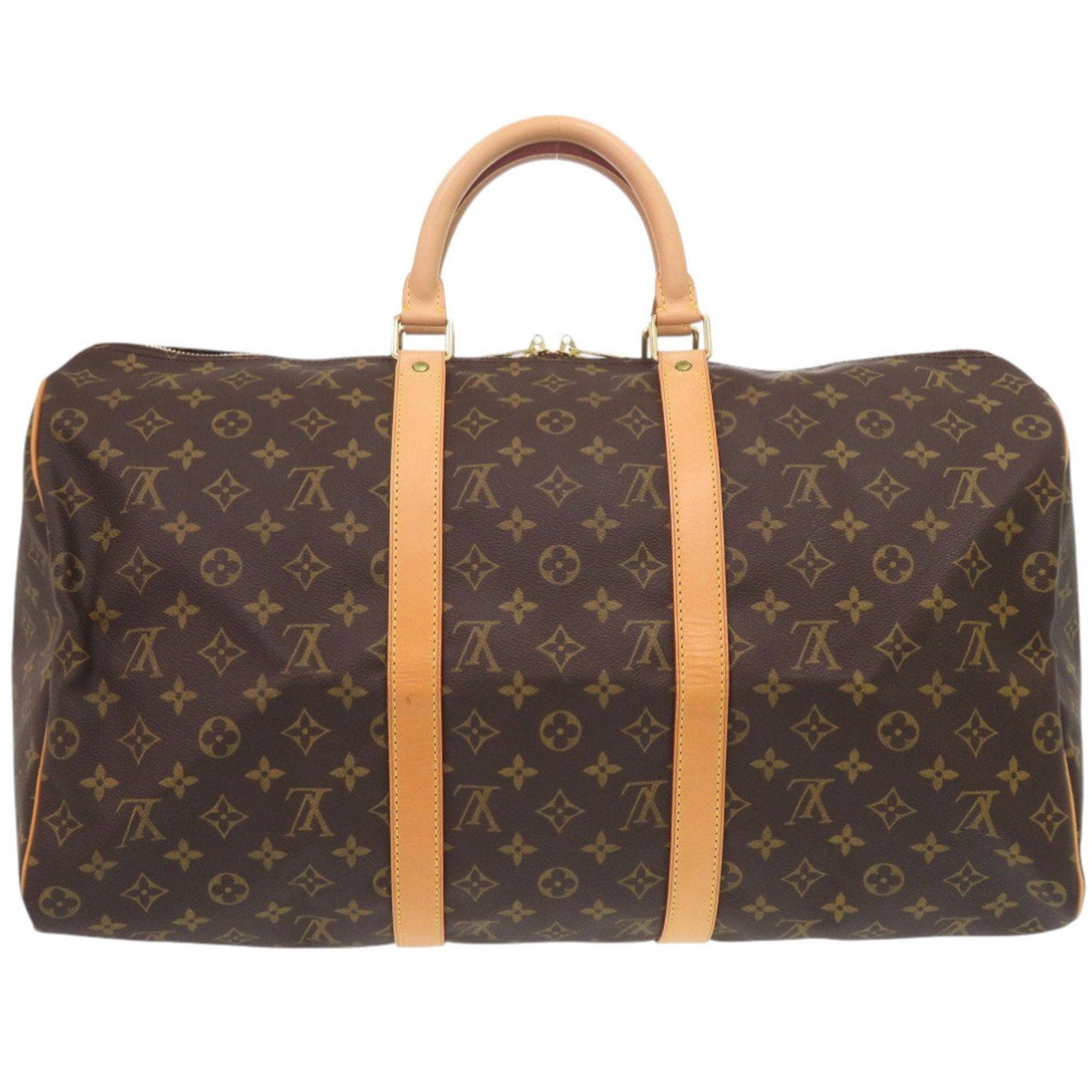 Louis Vuitton Brown Monogram Monogram Boston Bag (Pre-Owned)