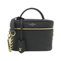 Louis Vuitton Black Leather Handbag (Pre-Owned)