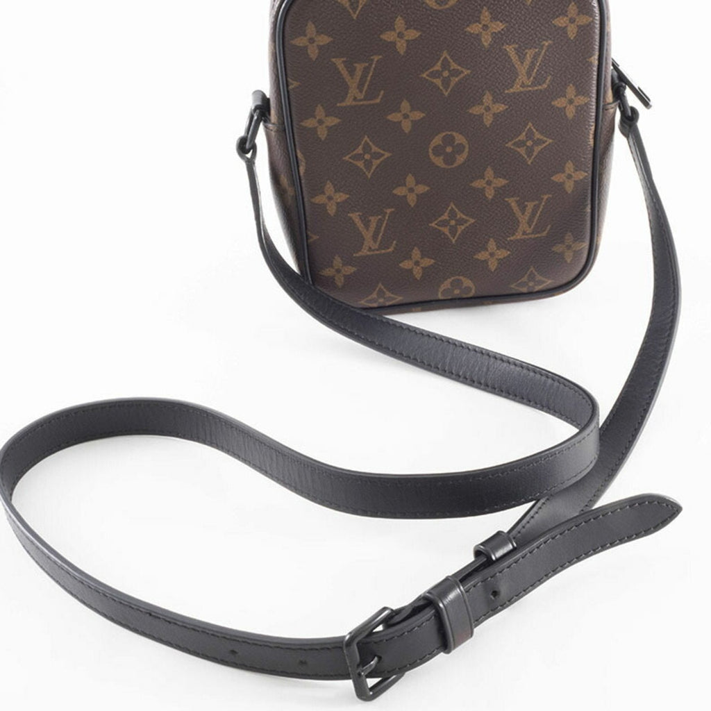 Louis Vuitton Monogram Macassar Dark Brown Shoulder Bag (Pre-Owned)