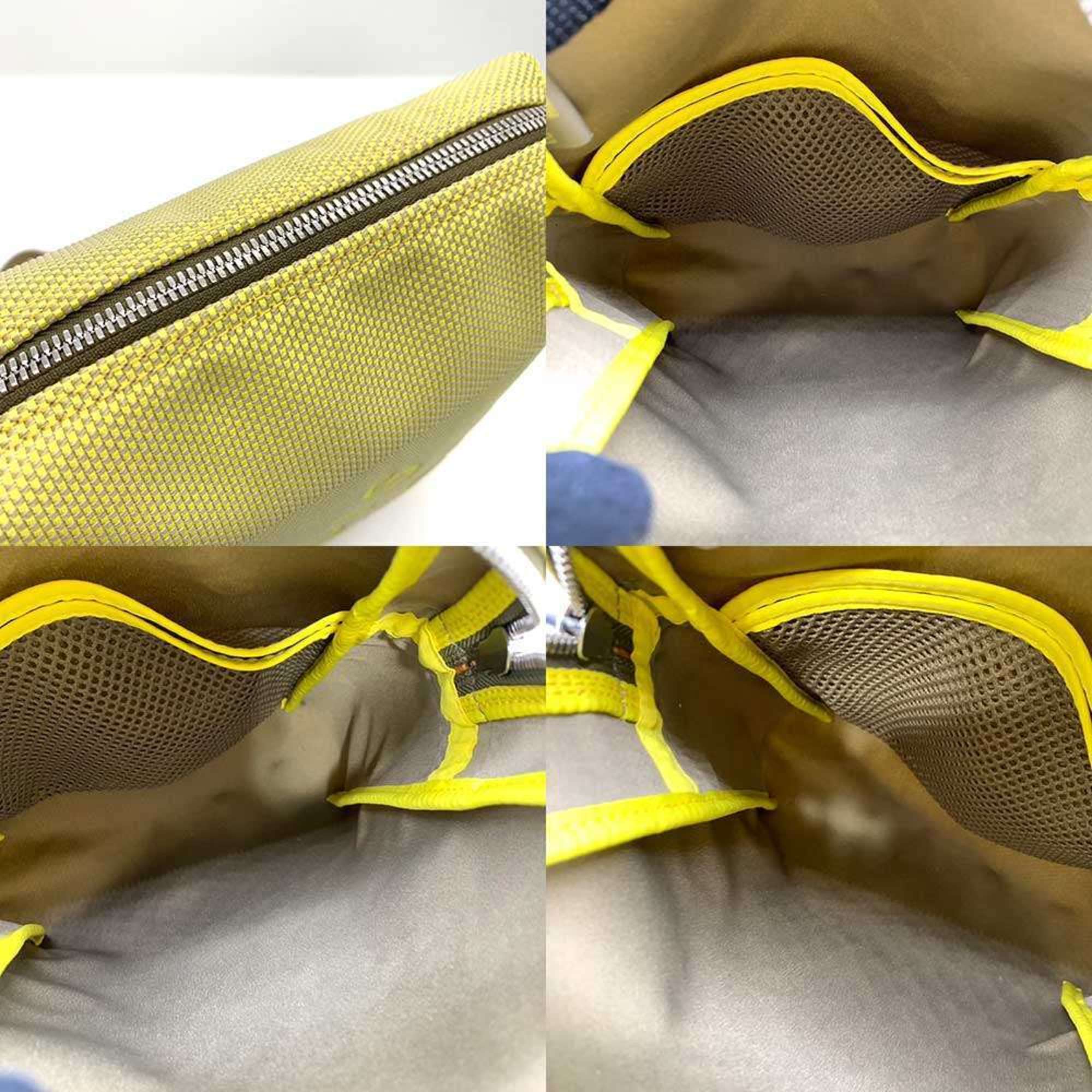 Louis Vuitton Damier Geant Gray Yellow Damier Geant Pochette Shoulder Bag (Pre-Owned)