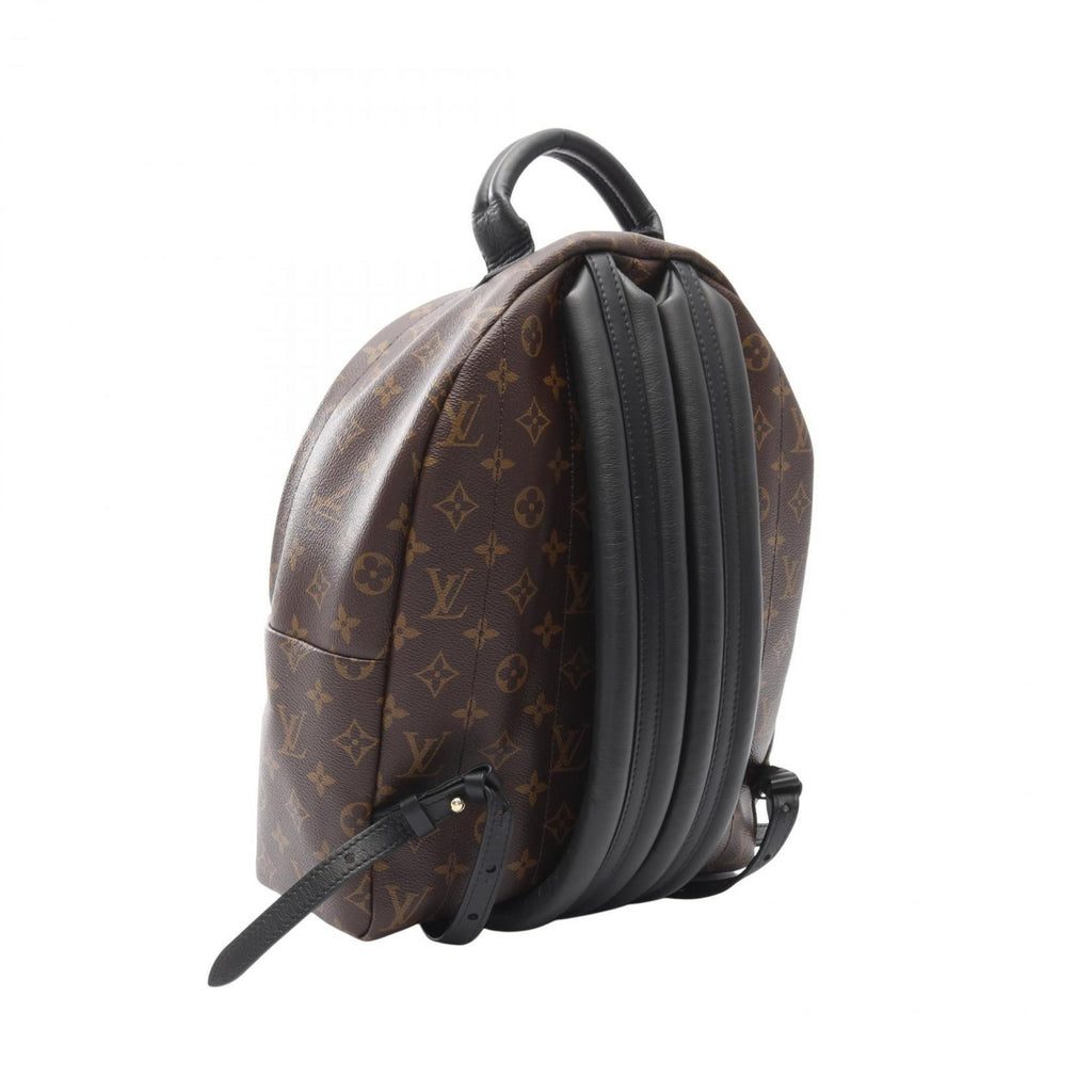 Louis Vuitton Brown Coated Canvas Leather Backpack (Pre-Owned)