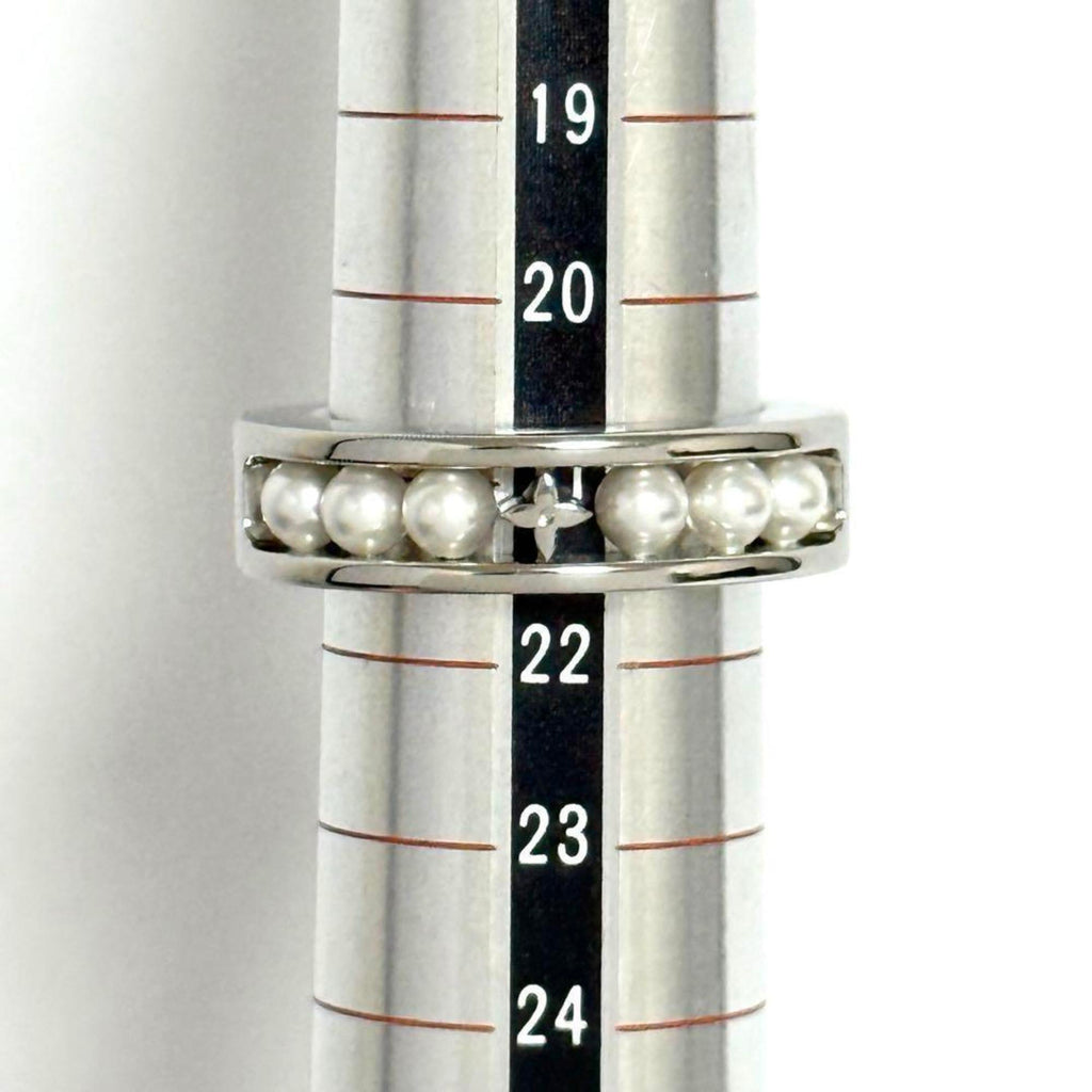 Louis Vuitton Silver 925 Band Ring (Pre-Owned)