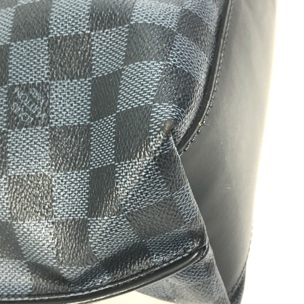 Louis Vuitton Damier Cobalt Black Navy Shoulder Bag Tote Bag (Pre-Owned)