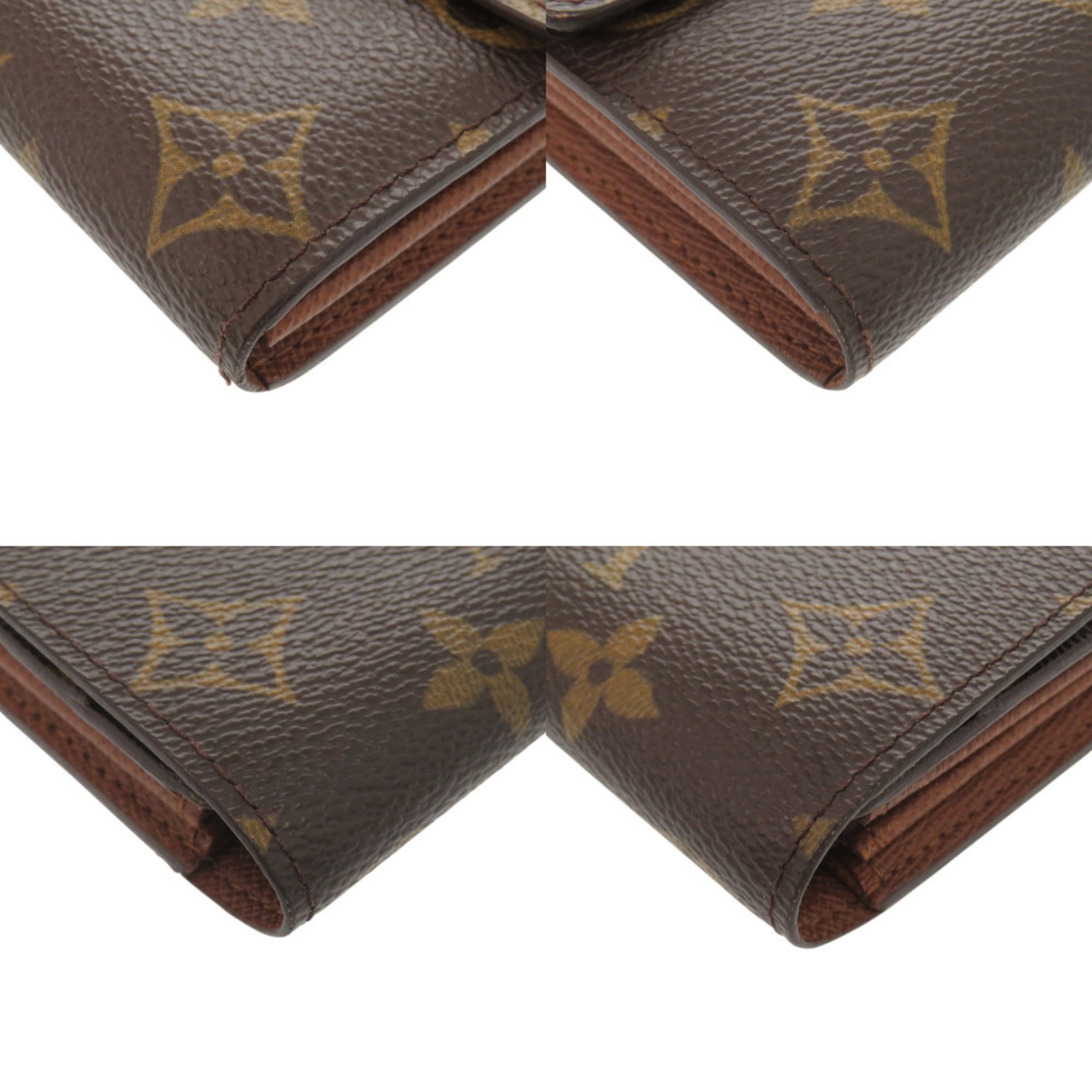 Louis Vuitton Brown Monogram Monogram Long Wallet (Bi-Fold) (Pre-Owned)