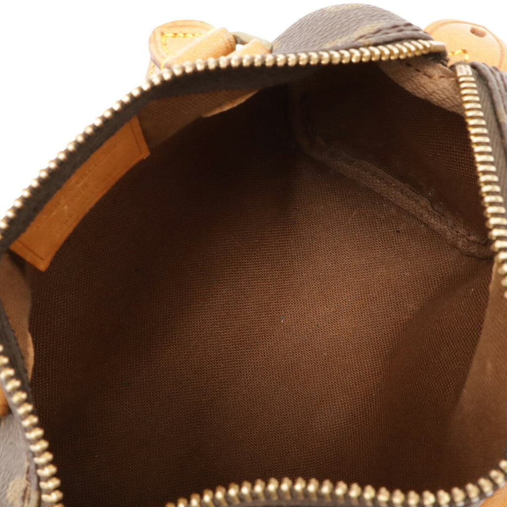 Louis Vuitton Brown Monogram Canvas Handbag Pouch Shoulder Bag (Pre-Owned)