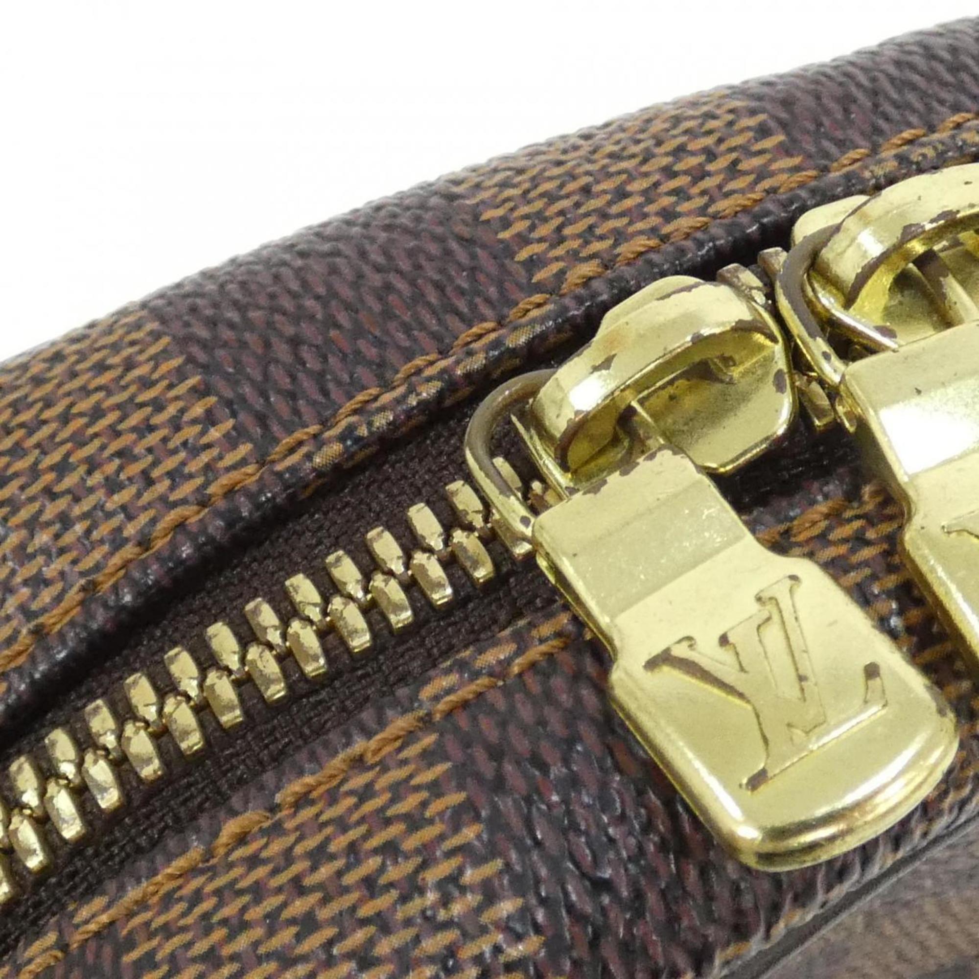 Louis Vuitton Ebene Coated Canvas Shoulder Bag (Pre-Owned)