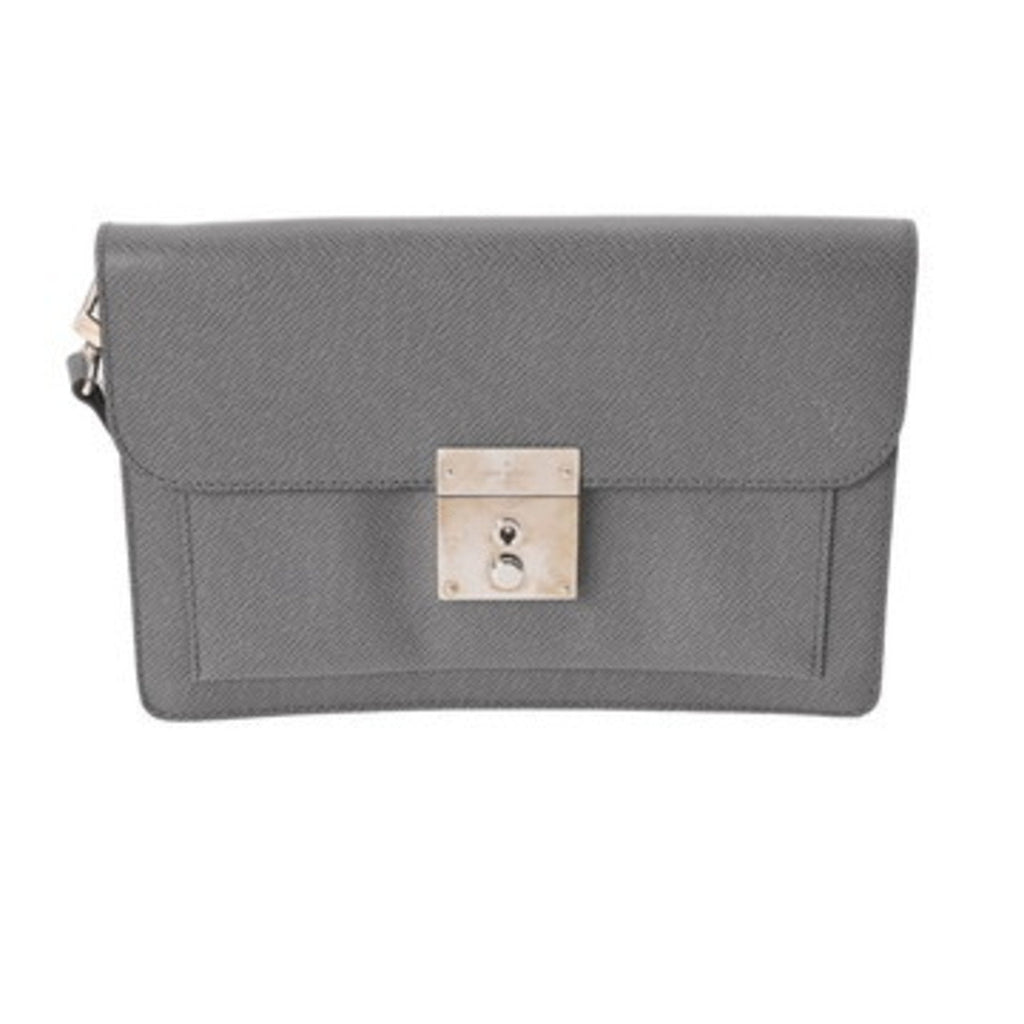 Louis Vuitton Glacier Cuir Ombre Leather Clutch Bag (Pre-Owned)