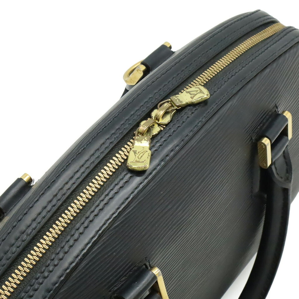 Louis Vuitton Noir Epi Leather Handbag (Pre-Owned)