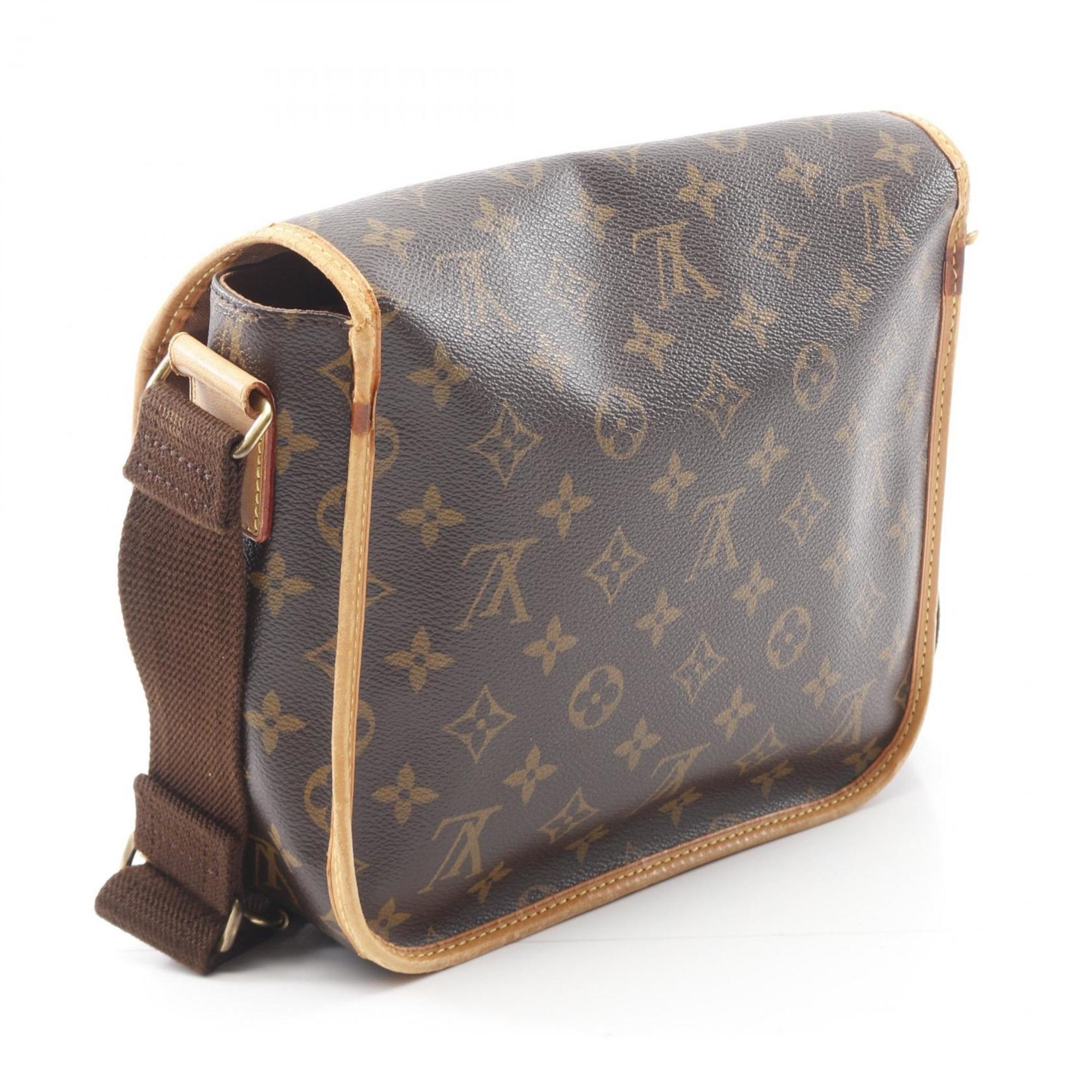 Louis Vuitton Brown Pvc Leather Shoulder Bag (Pre-Owned)