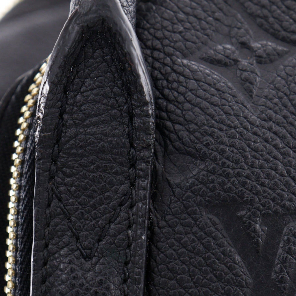 Louis Vuitton Black Noir Monogram Empreinte Handbag (Pre-Owned)