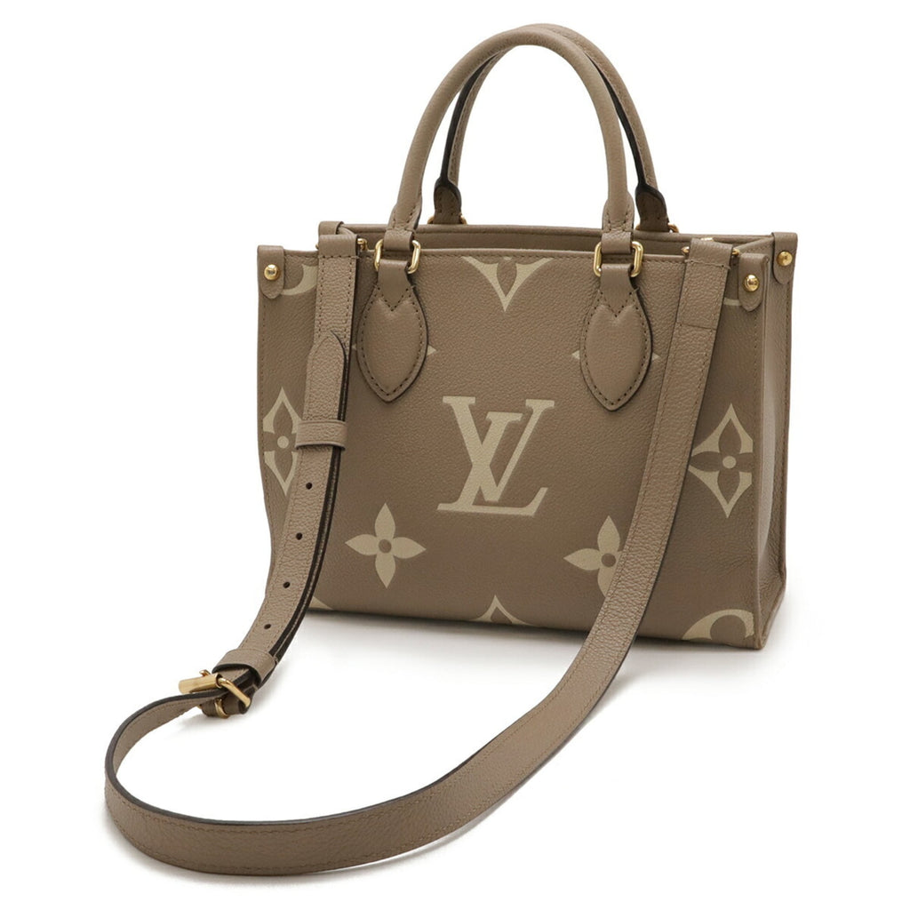 Louis Vuitton Monogram Empreinte Tourterelle Monogram Empreinte Handbag Shoulder Bag (Pre-Owned)