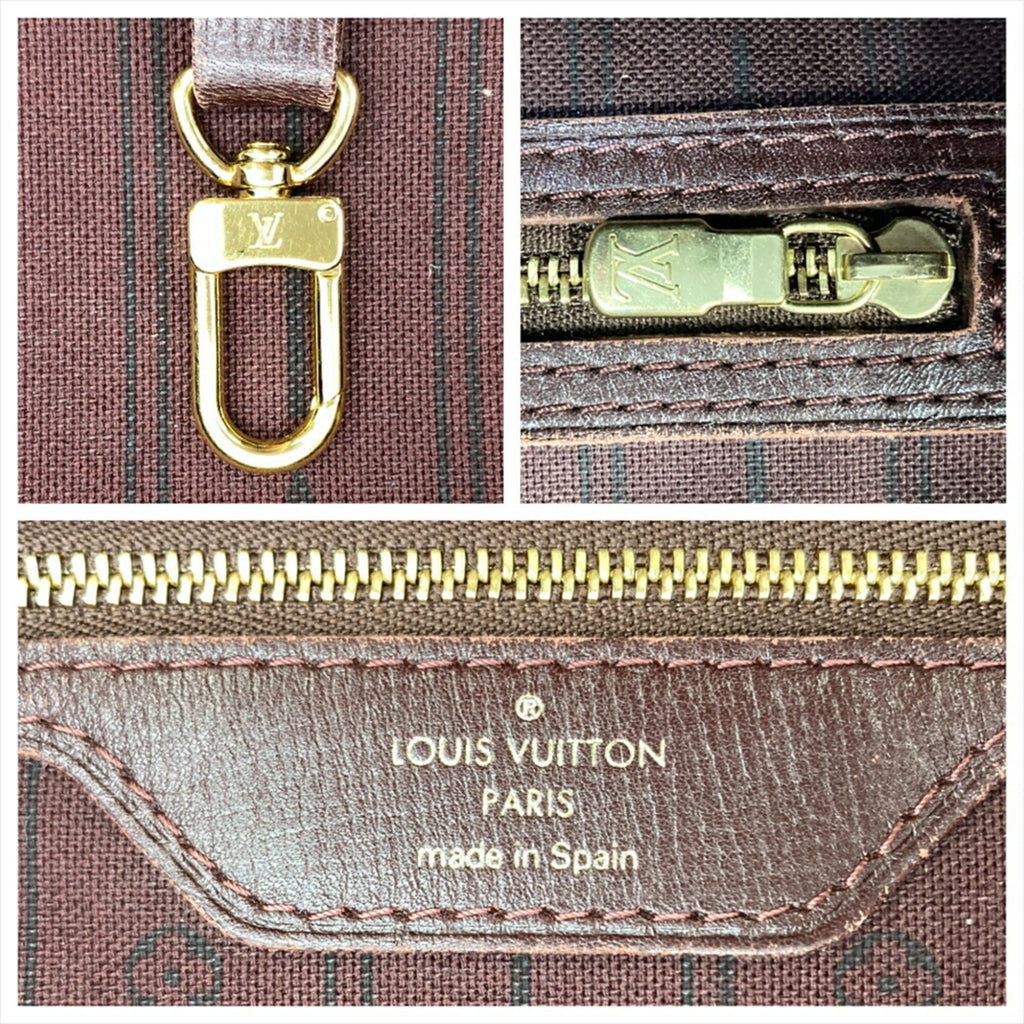 Louis Vuitton Bordeaux Monogram Idylle Tote Bag (Pre-Owned)