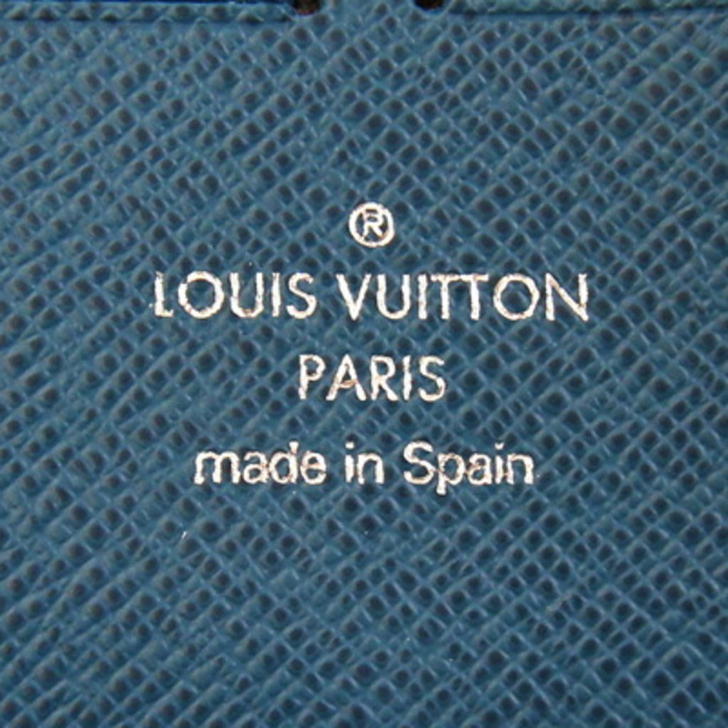 Louis Vuitton Bleu Celeste Epi Leather Middle Wallet (Bi-Fold) (Pre-Owned)