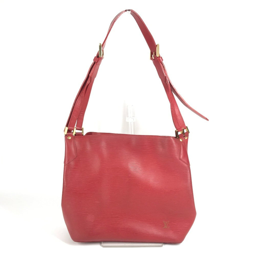 Louis Vuitton Red Color Epi Leather Shoulder Bag (Pre-Owned)