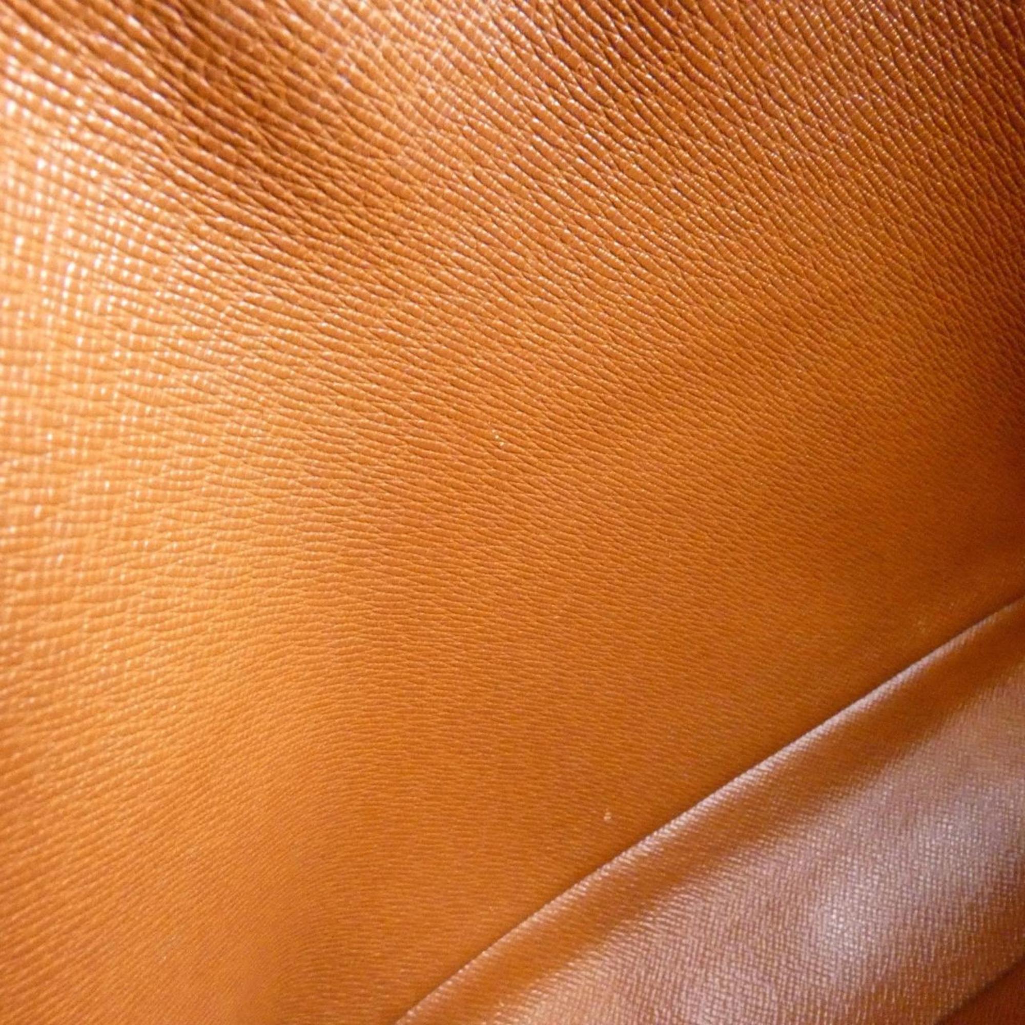 Louis Vuitton Marron Coated Canvas Shoulder Bag (Pre-Owned)