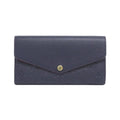 Louis Vuitton Marine Rouge Leather Long Wallet (Bi-Fold) (Pre-Owned)