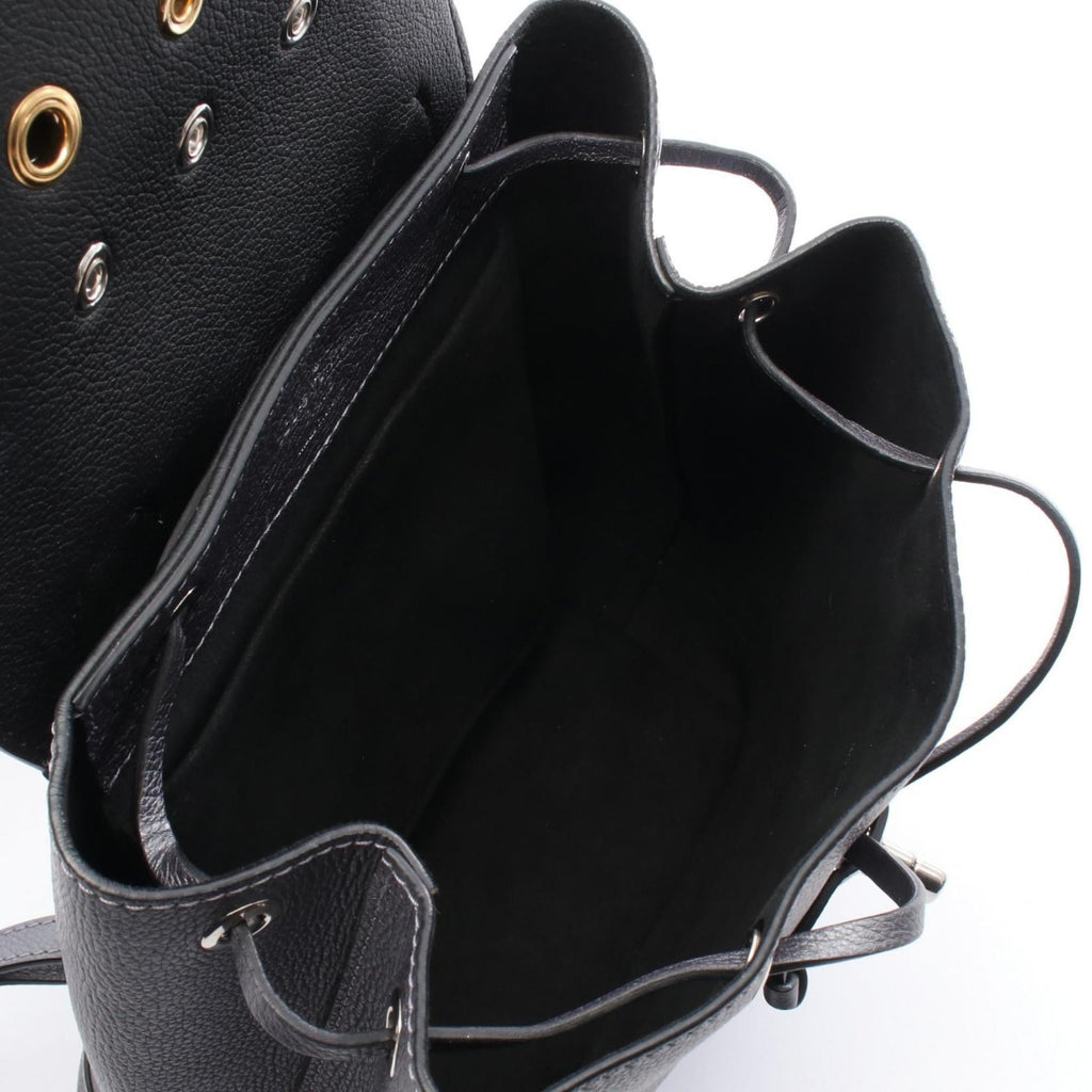 Louis Vuitton Gray Leather Backpack (Pre-Owned)