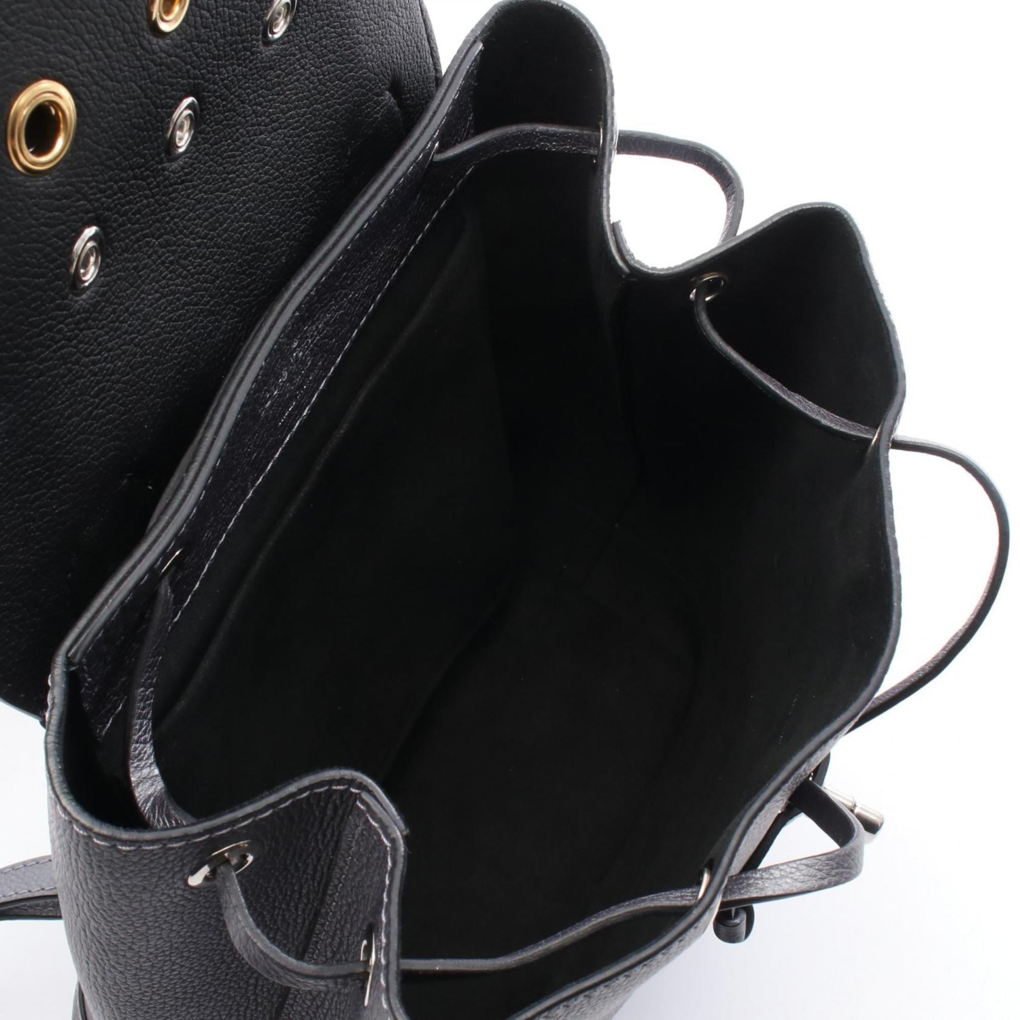 Louis Vuitton Gray Leather Backpack (Pre-Owned)