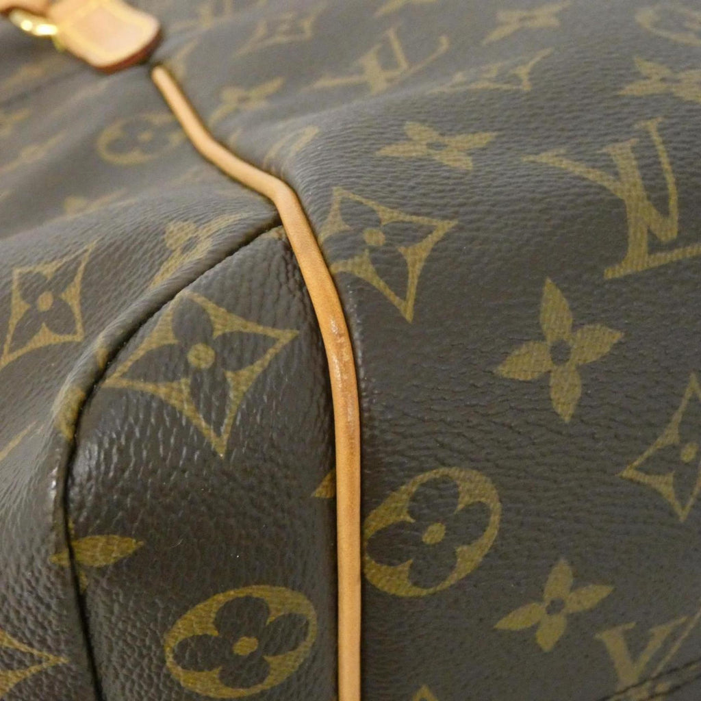 Louis Vuitton Marron Coated Canvas Handbag (Pre-Owned)