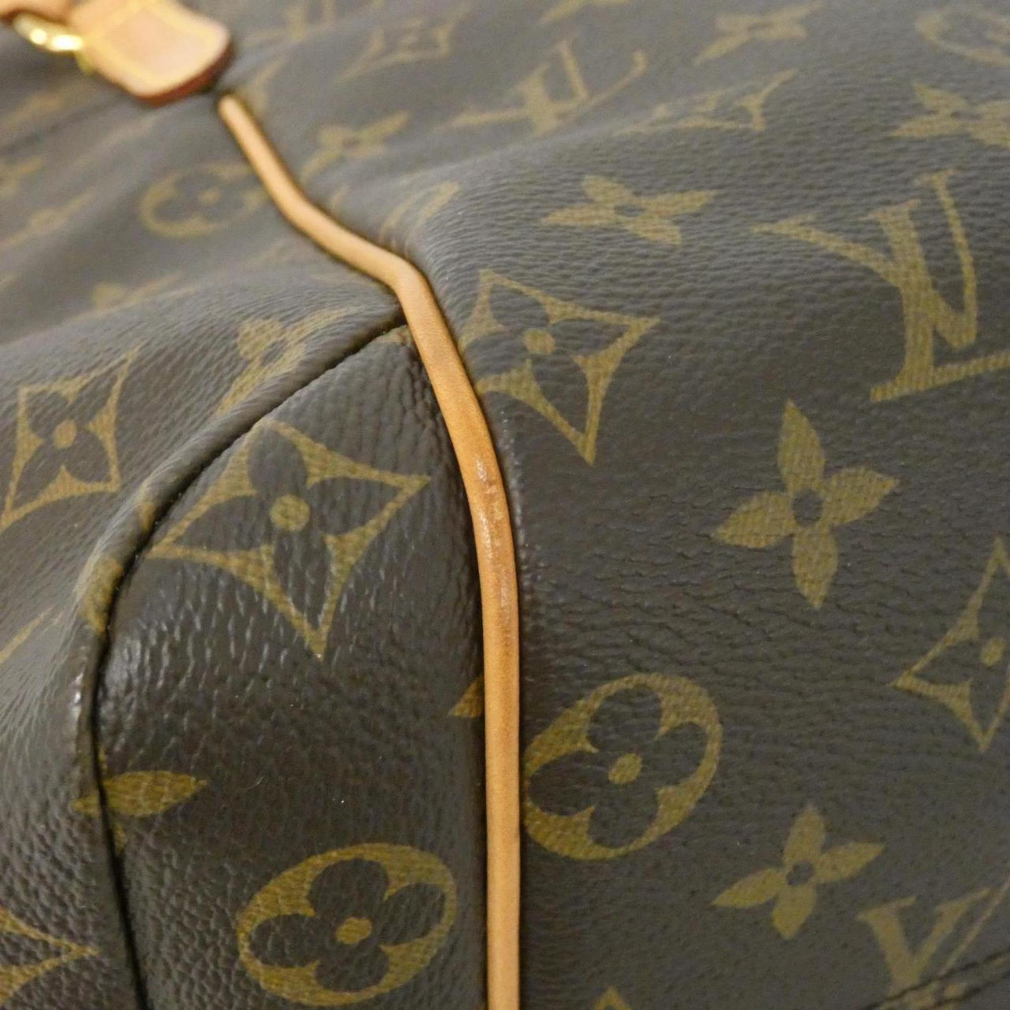 Louis Vuitton Marron Coated Canvas Handbag (Pre-Owned)