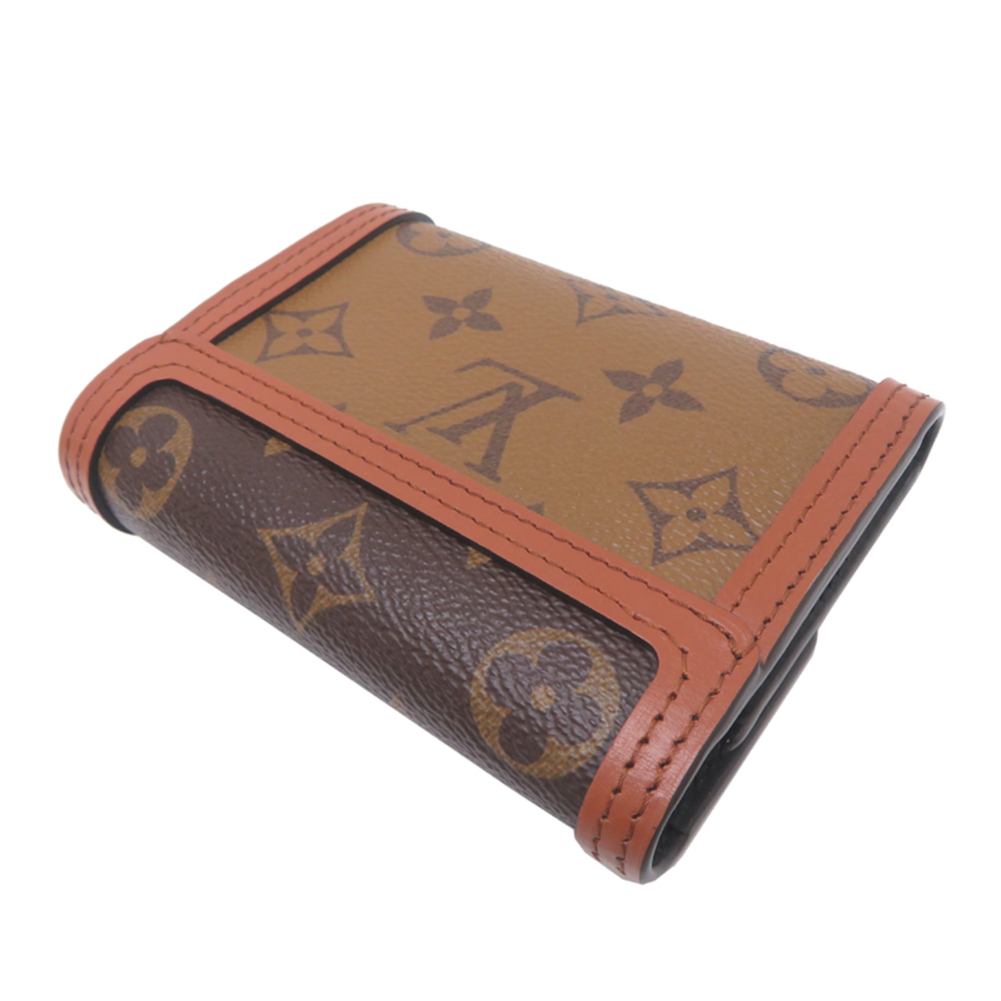 Louis Vuitton Brown Monogram Wallet (Tri-Fold) (Pre-Owned)