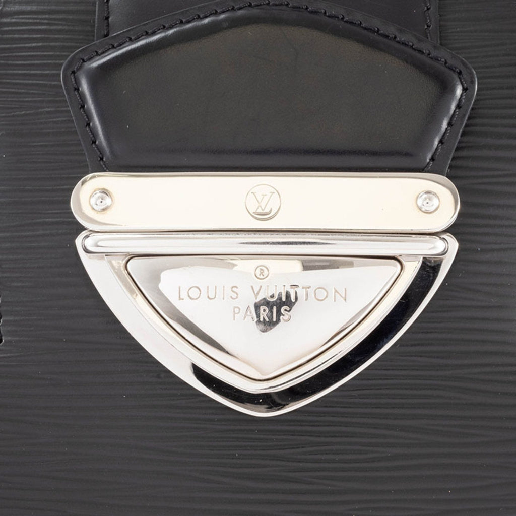 Louis Vuitton Noir Epi Leather Handbag (Pre-Owned)