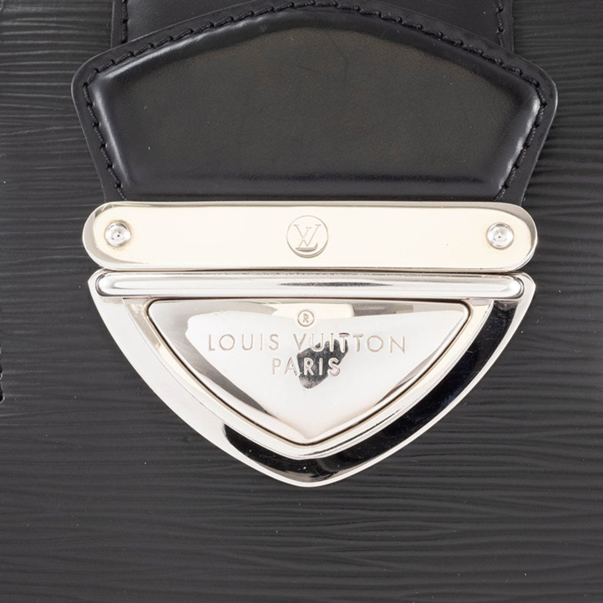 Louis Vuitton Noir Epi Leather Handbag (Pre-Owned)