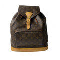 Louis Vuitton Brown Pvc Leather Backpack (Pre-Owned)