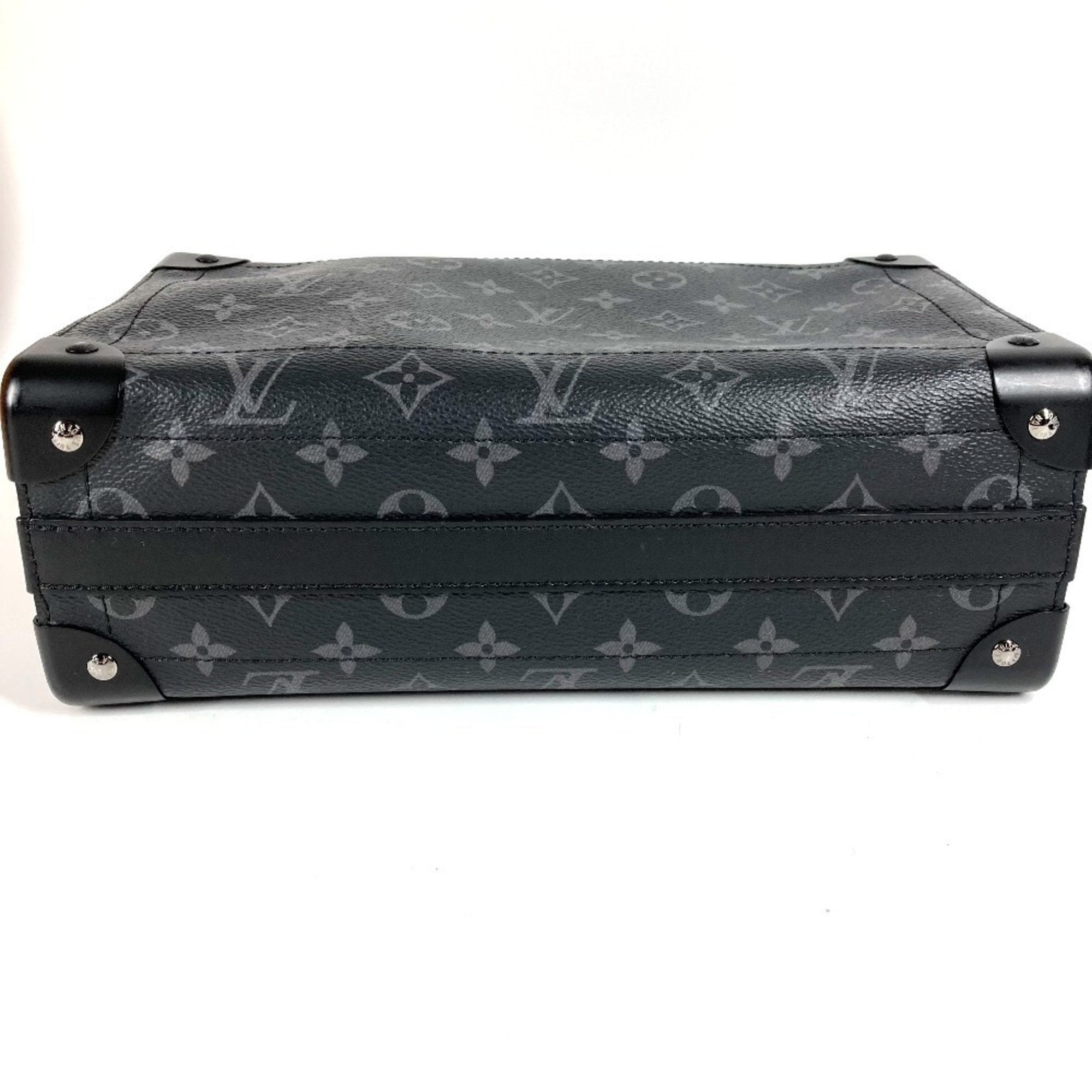 Louis Vuitton Black Monogram Eclipse Monogram Eclipse Clutch Bag Handbag Shoulder Bag (Pre-Owned)