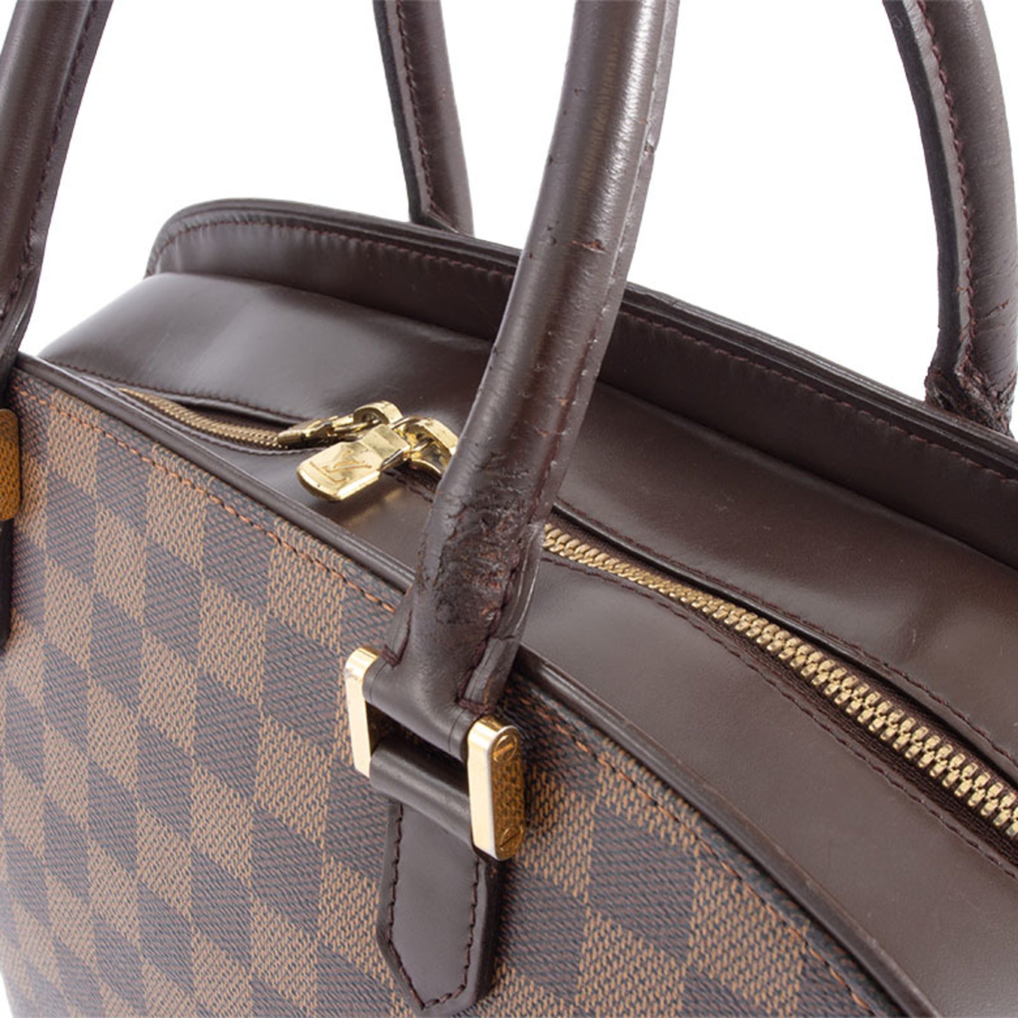 Louis Vuitton Brown Damier Canvas Ebene Damier Canvas Handbag (Pre-Owned)