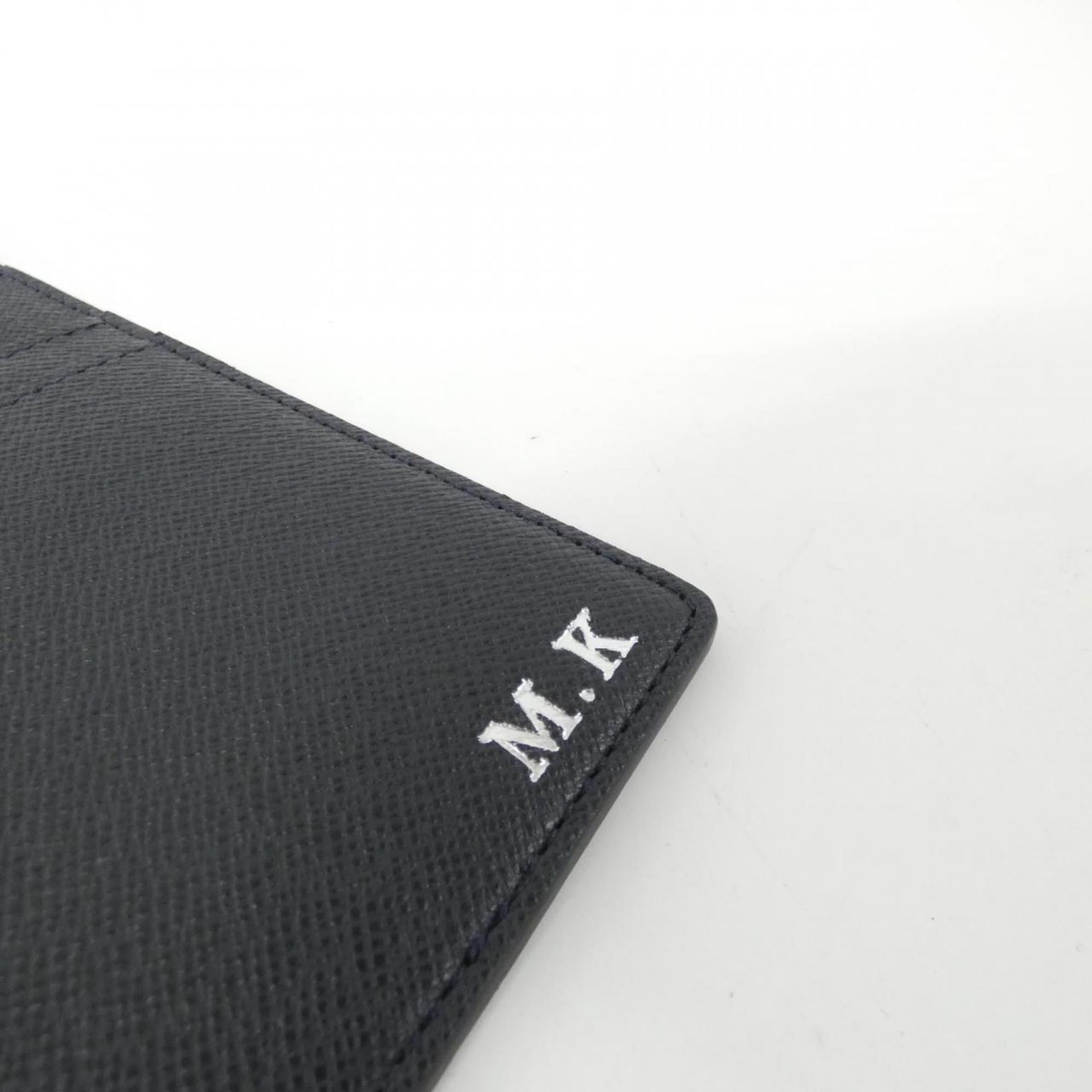 Louis Vuitton Taiga Boreal Leather Long Bill Wallet (Bi-Fold) (Pre-Owned)