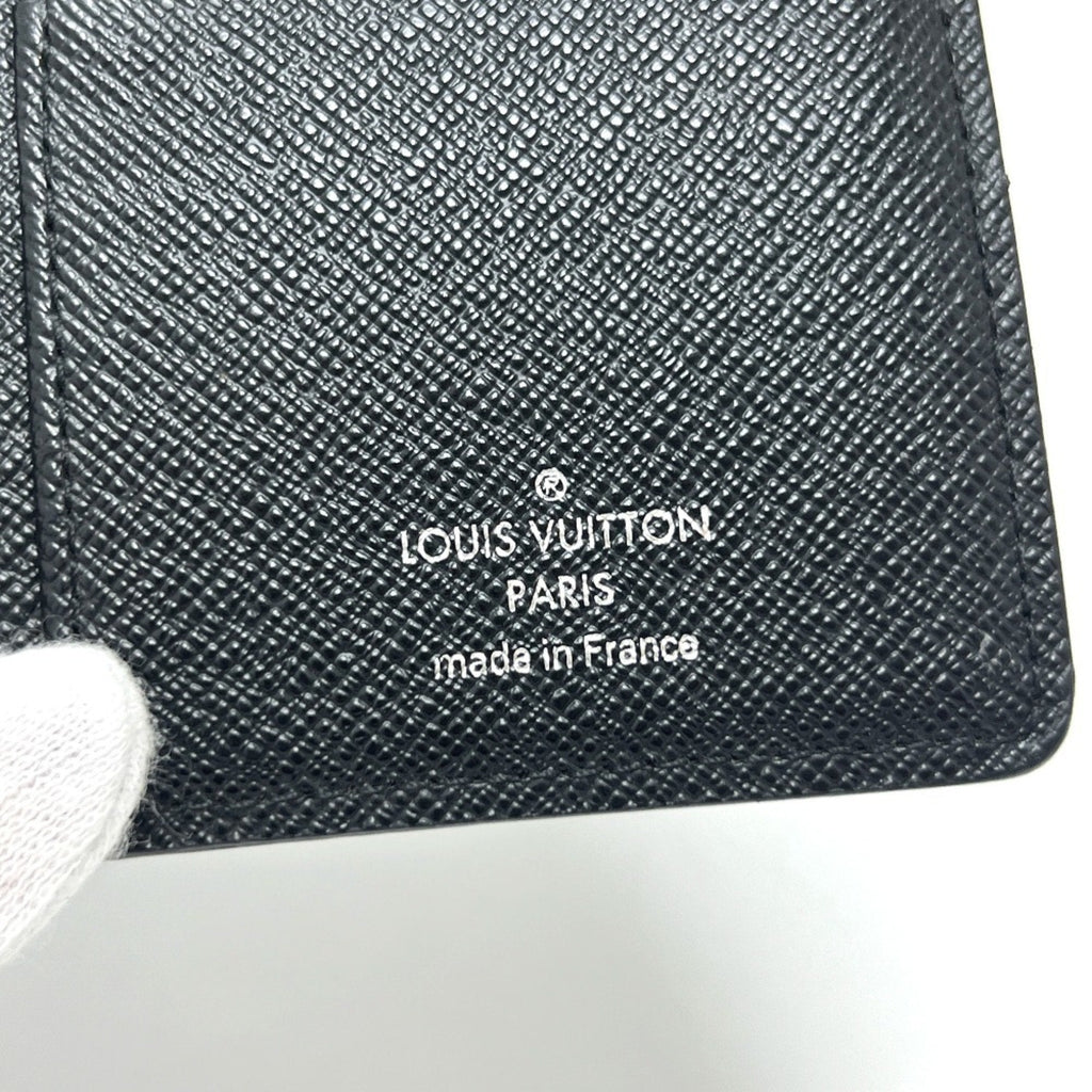 Louis Vuitton Black Damier Graphite Coin Purse/Coin Case (Pre-Owned)