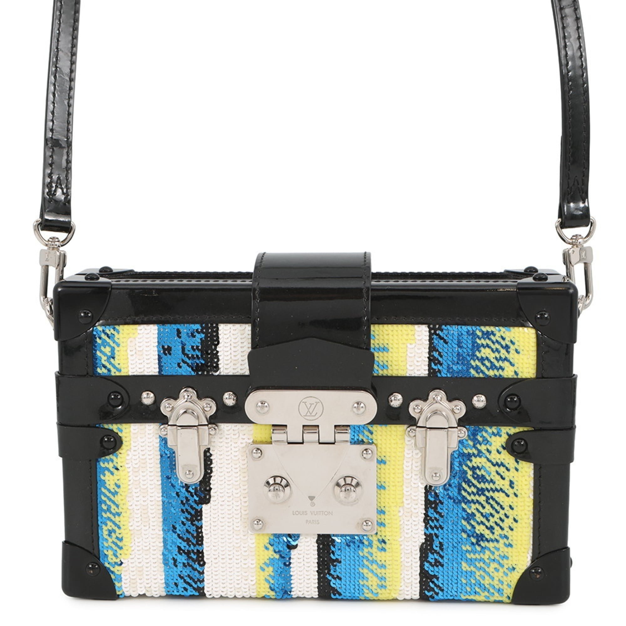 Louis Vuitton Black Multi-Color Noir Spangles Shoulder Bag (Pre-Owned)