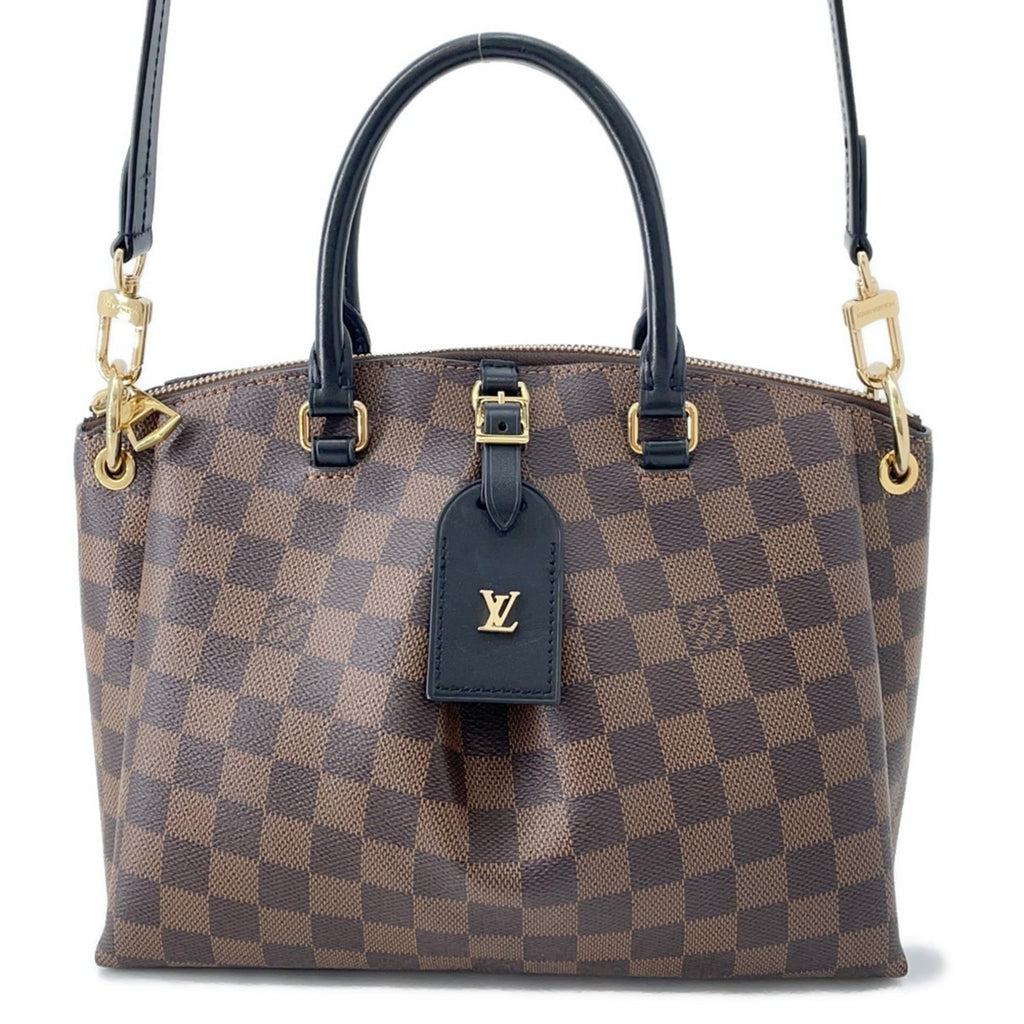 Louis Vuitton Damier Damier Canvas Ebene Noir Handbag (Pre-Owned)