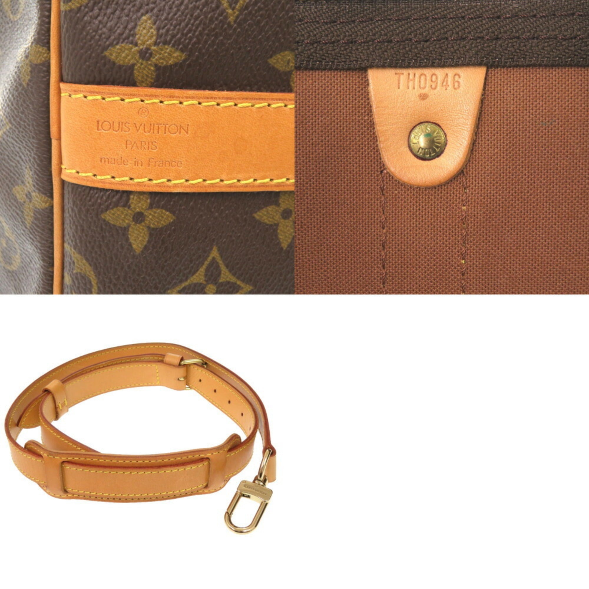 Louis Vuitton Brown Monogram Monogram Boston Bag (Pre-Owned)