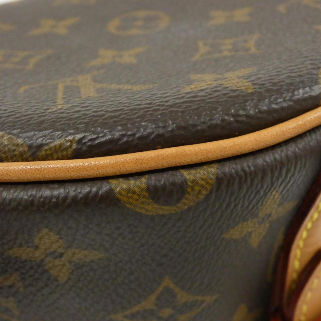 Louis Vuitton Brown Coated Canvas Shoulder Bag (Pre-Owned)