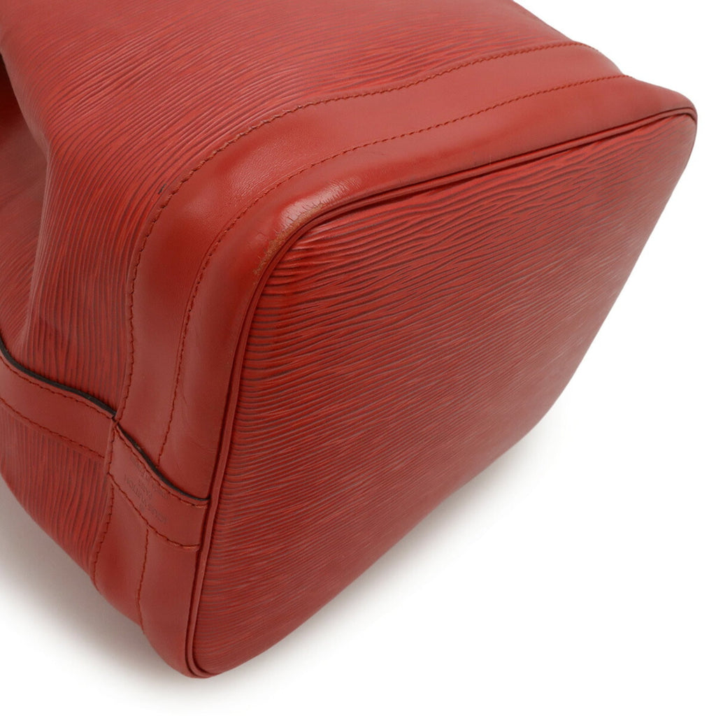 Louis Vuitton Red Color Epi Leather Shoulder Bag (Pre-Owned)