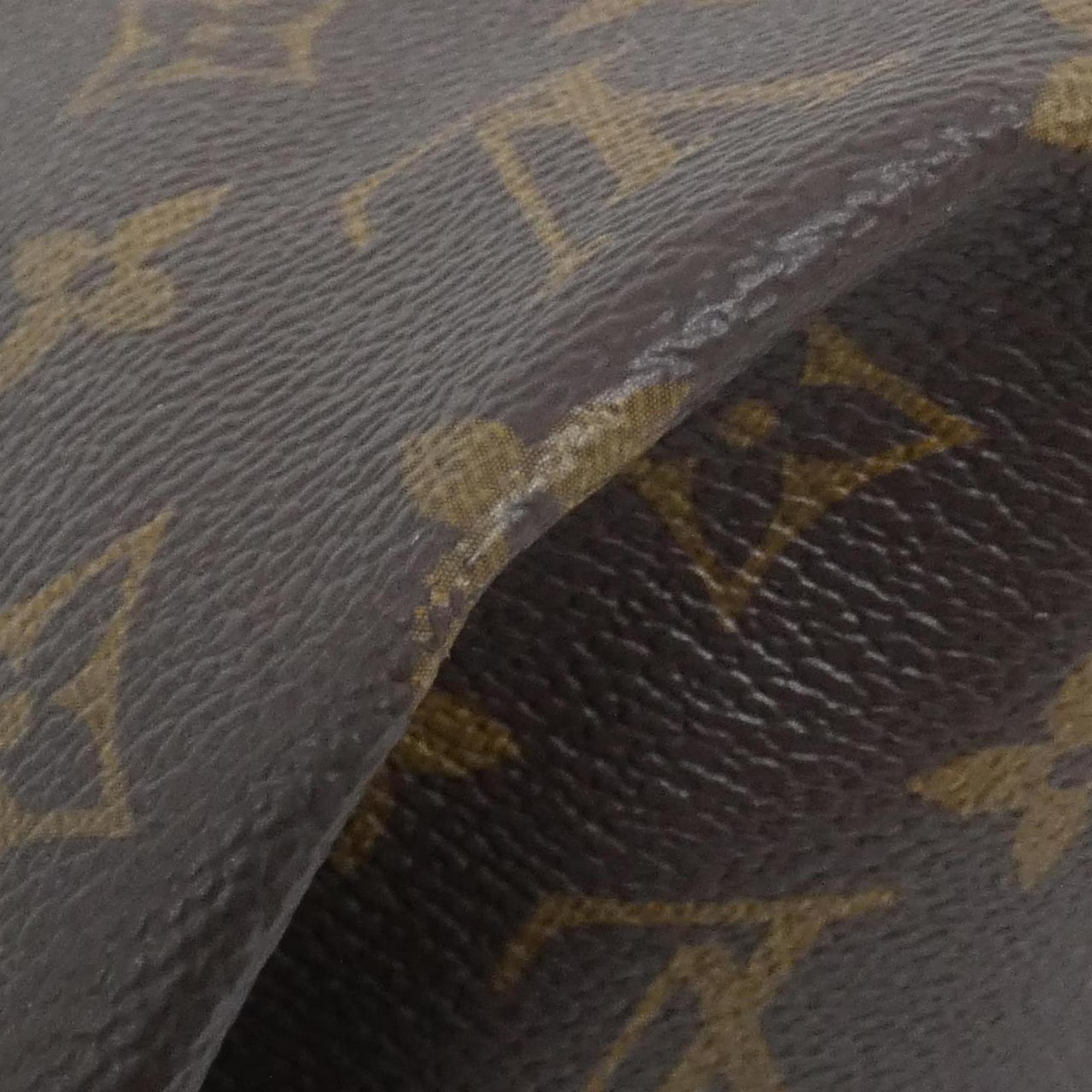 Louis Vuitton Marron Coated Canvas Handbag (Pre-Owned)