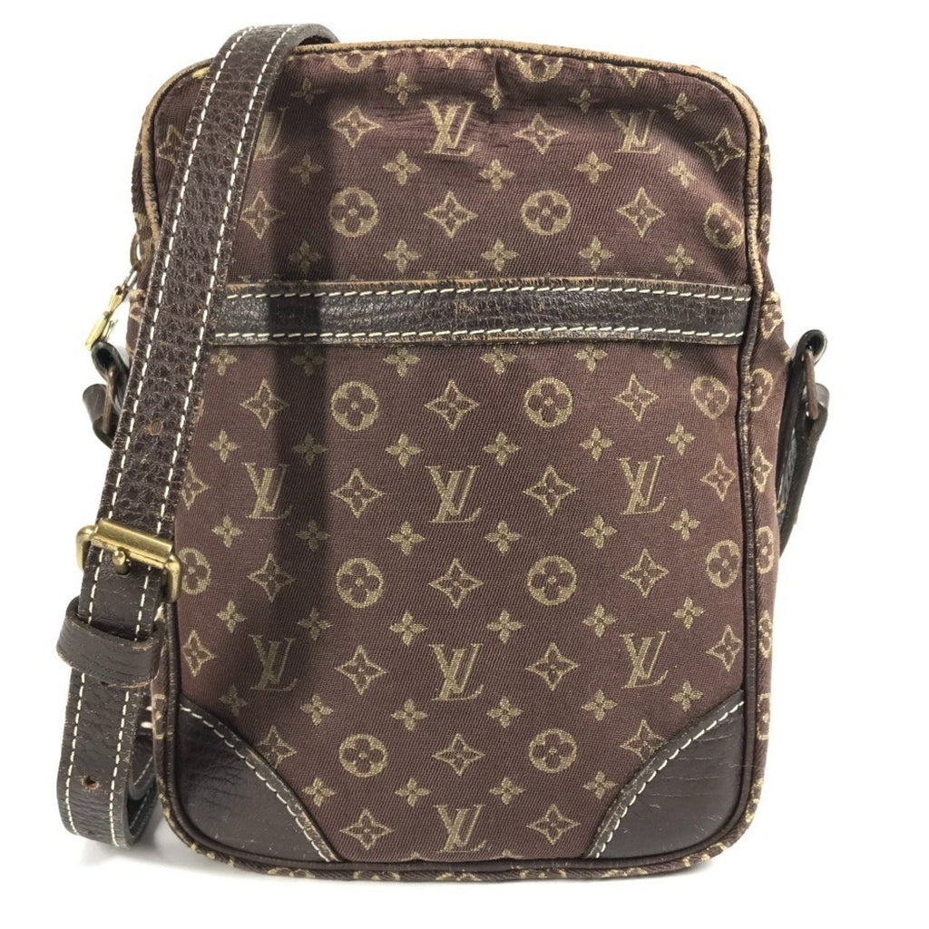 Louis Vuitton Brown Monogram Mini Pochette Shoulder Bag (Pre-Owned)