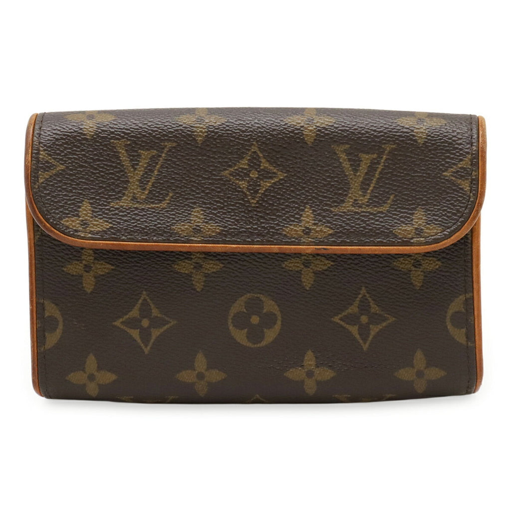 Louis Vuitton Brown Monogram Monogram Clutch Bag Fanny Pack Pochette Pouch (Pre-Owned)