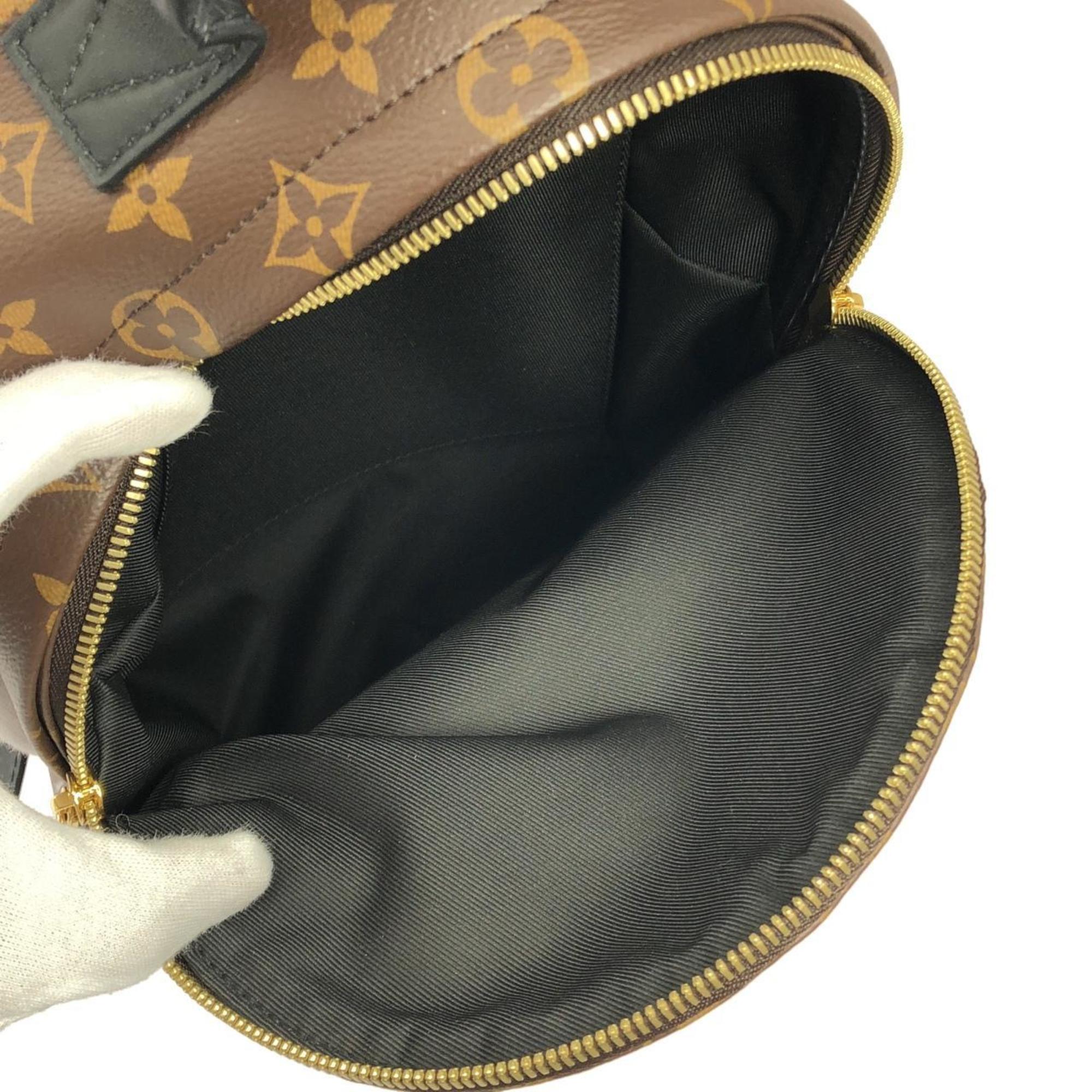 Louis Vuitton Brown Coated Canvas Backpack (Pre-Owned)