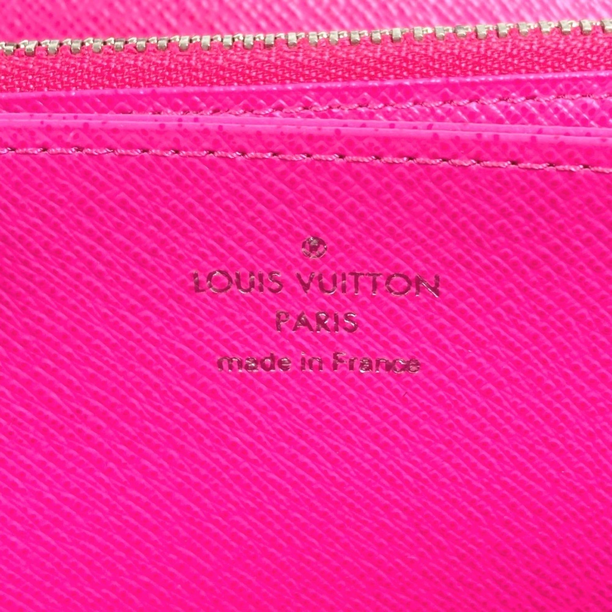 Louis Vuitton Pink Epi Leather Long Wallet (Bi-Fold) (Pre-Owned)