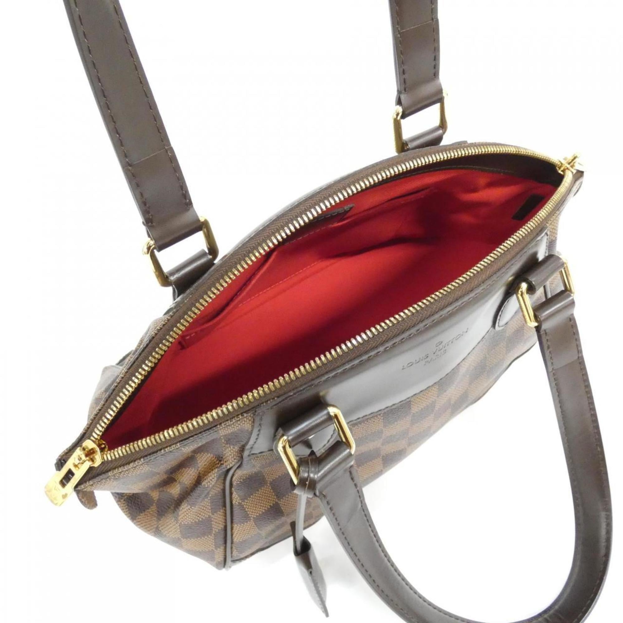 Louis Vuitton Brown Coated Canvas Handbag (Pre-Owned)