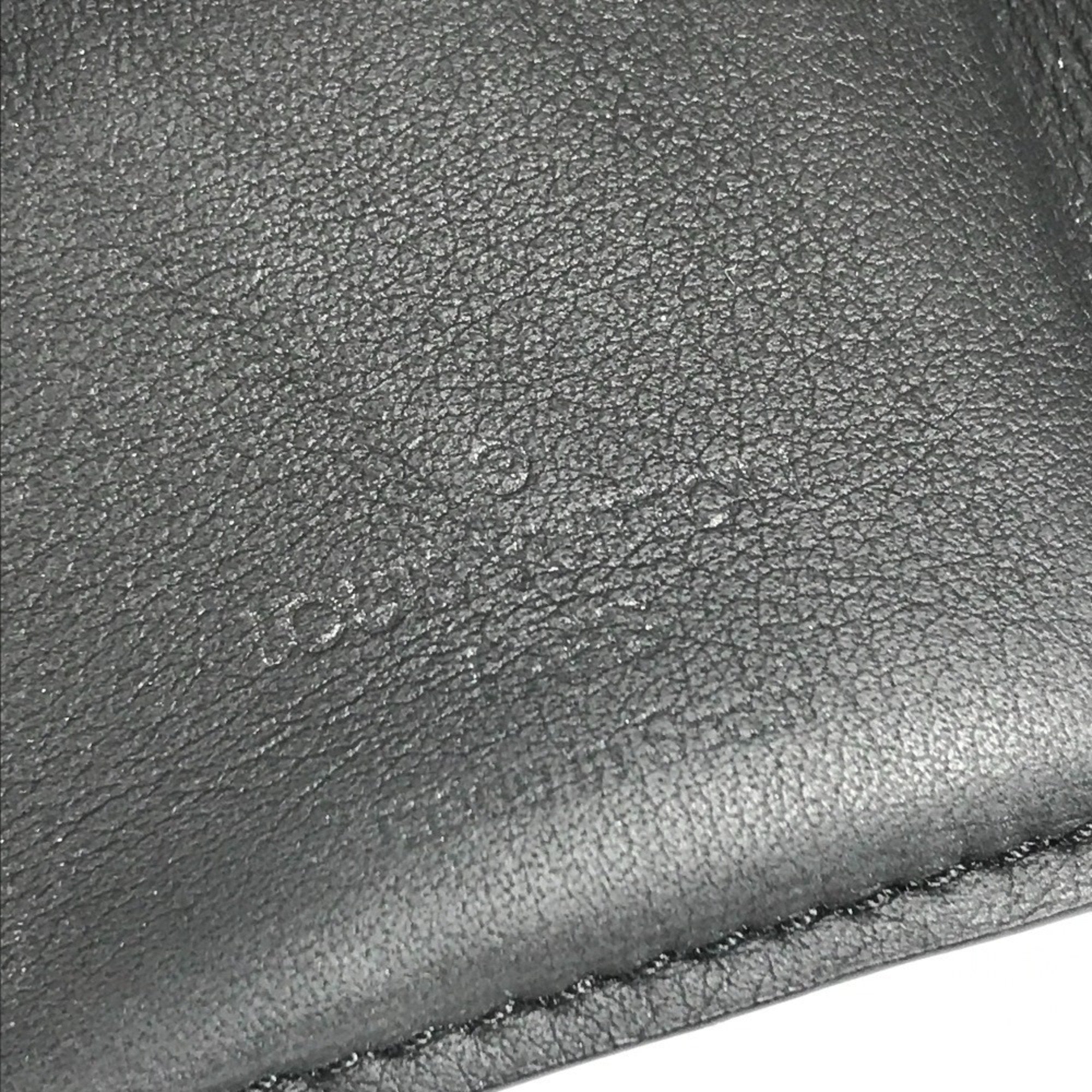 Louis Vuitton Black Gray Monogram Eclipse Canvas Wallet (Tri-Fold) (Pre-Owned)