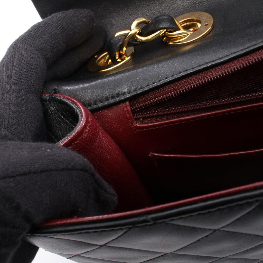 Vintage Classic Single Flap Bag Quilted Lambskin Jumbo